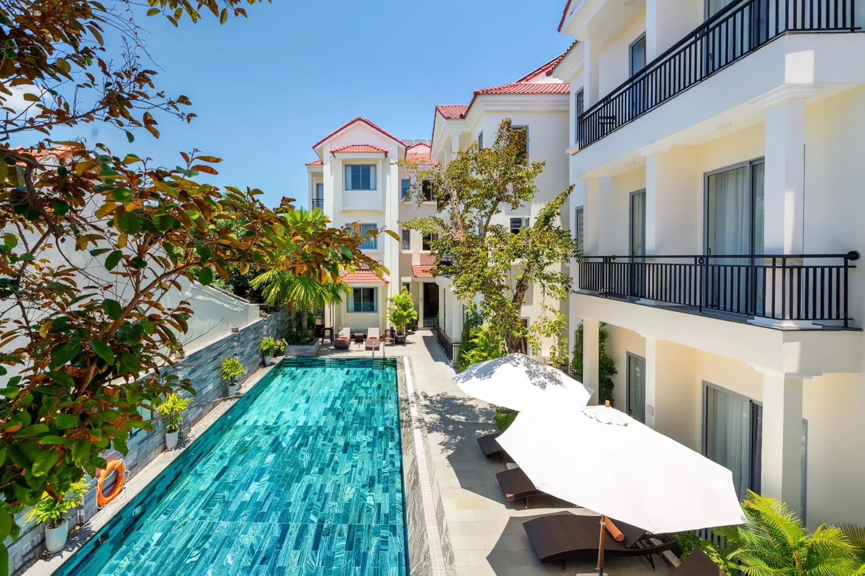 Property building in Full Moon Apartments & Villa - Hoi An Property building in Full Moon Apartments & Villa - Hoi An