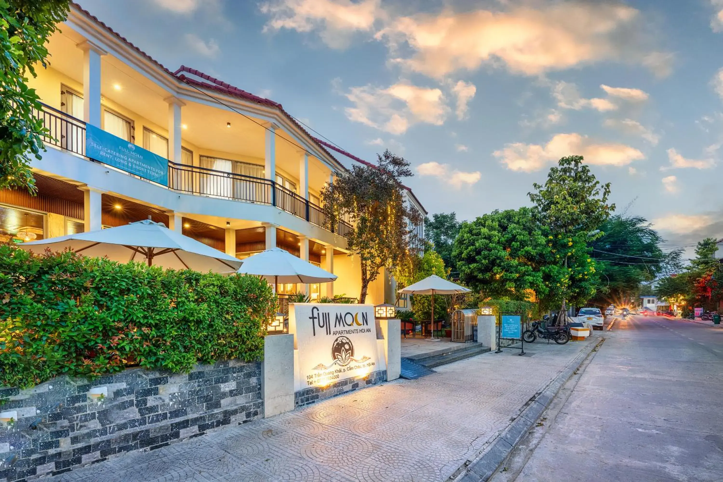Property building in Full Moon Apartments & Villa - Hoi An Property building in Full Moon Apartments & Villa - Hoi An