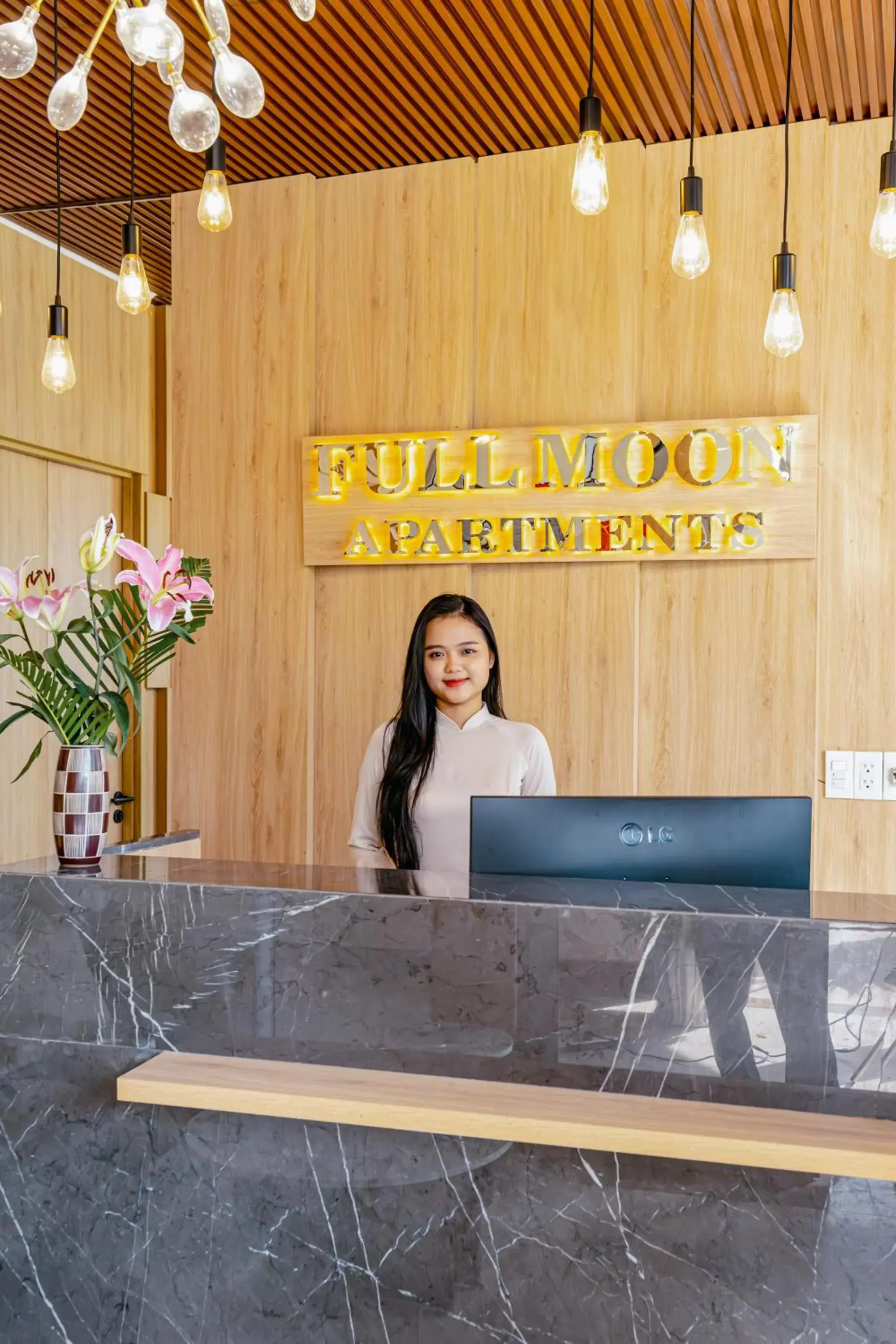 Lobby or reception in Full Moon Apartments & Villa - Hoi An Lobby or reception in Full Moon Apartments & Villa - Hoi An