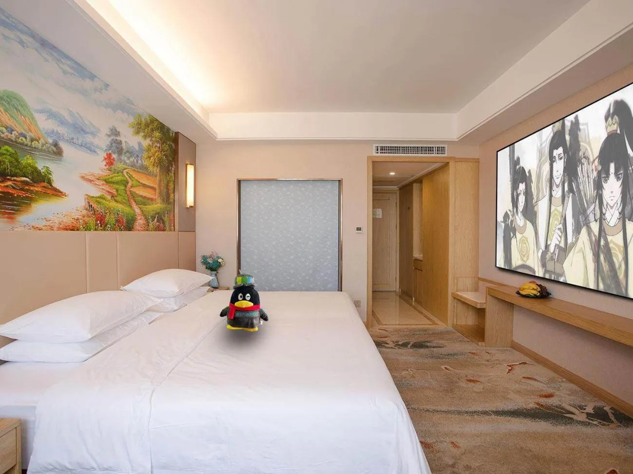 Bed in Vienna International Hotel FuJian PuTian Pearl