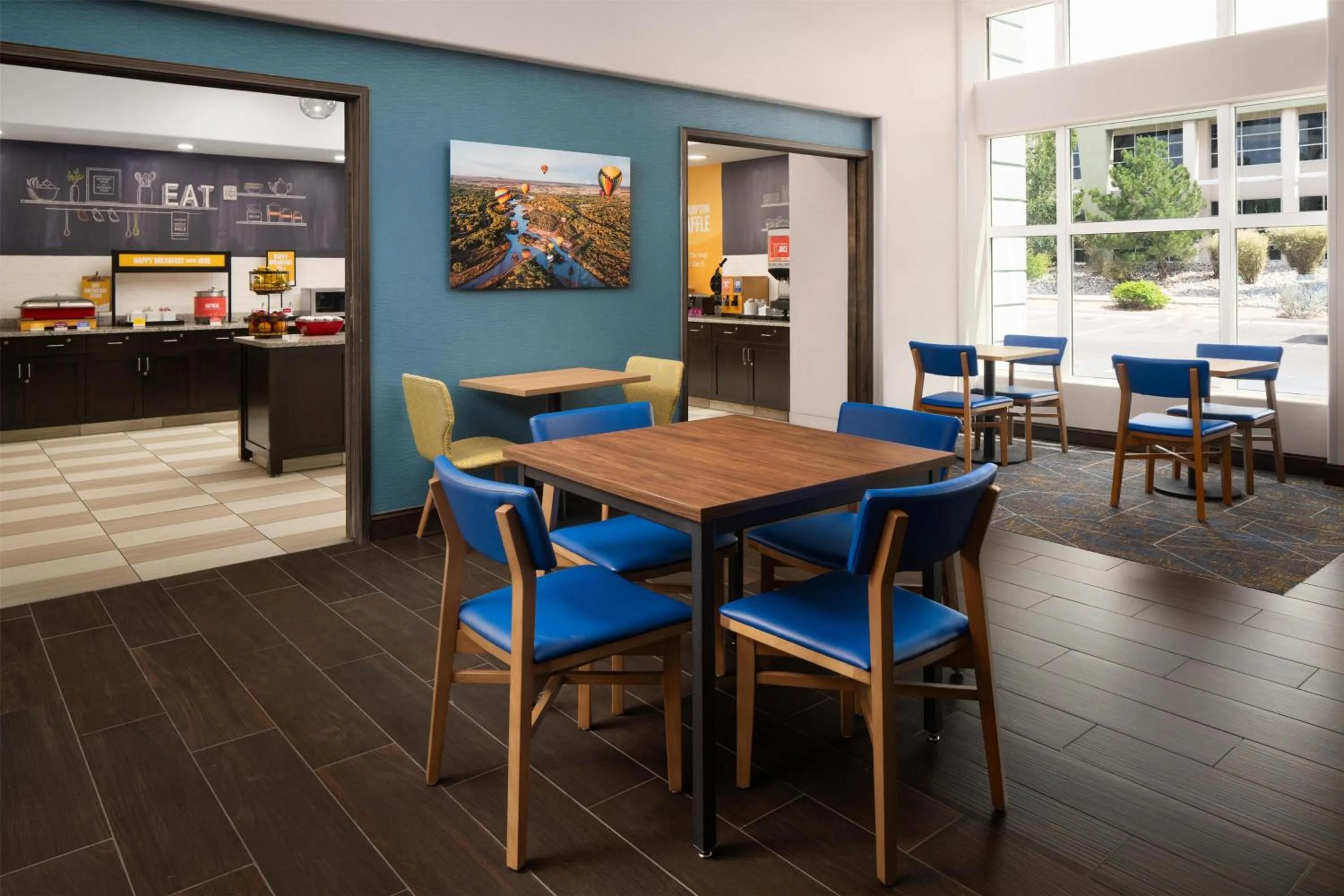 Breakfast in Hampton Inn & Suites Albuquerque North/I-25