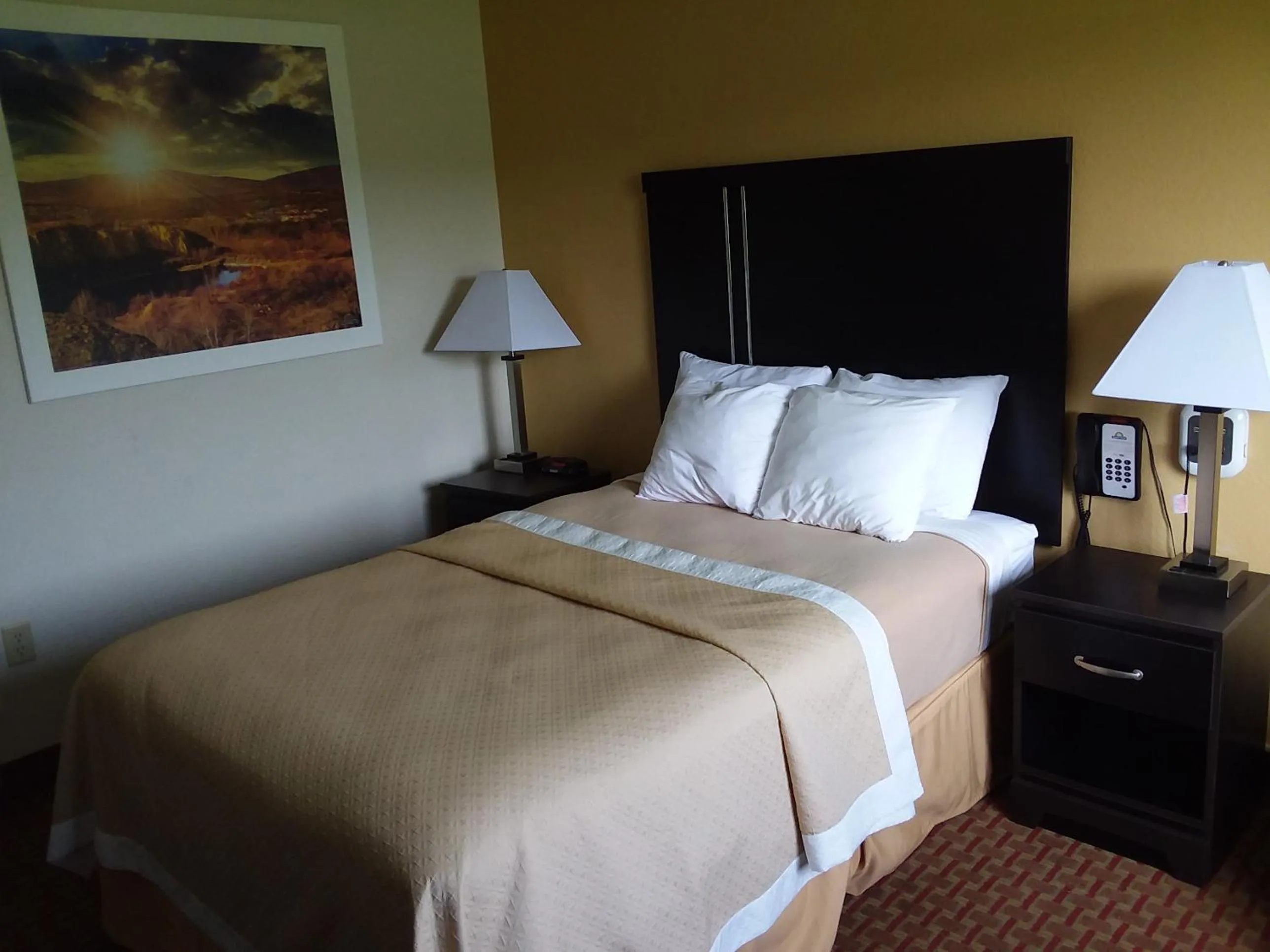 Bedroom, Bed in Days Inn by Wyndham Hornell NY