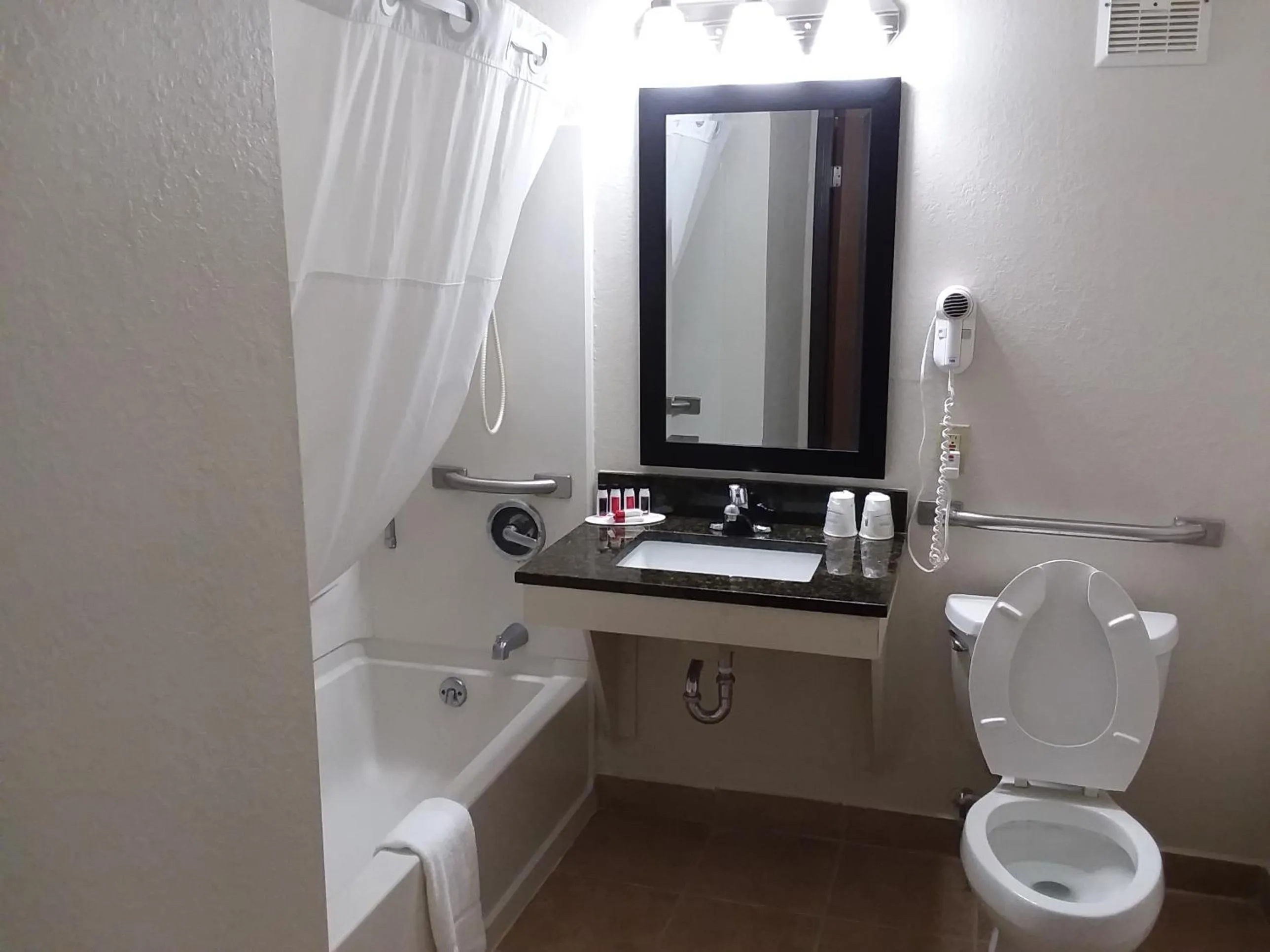 Bathroom in Days Inn by Wyndham Hornell NY