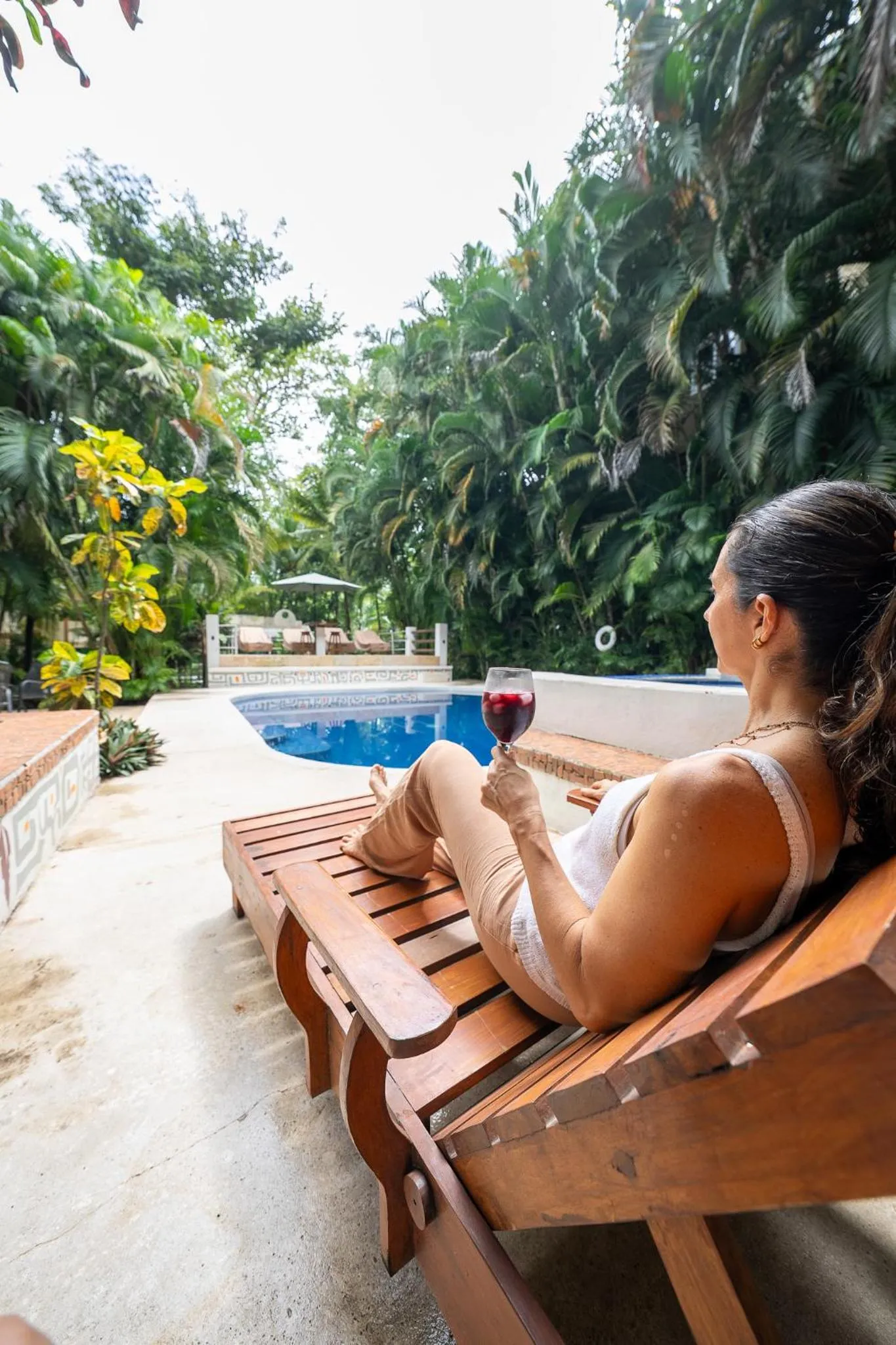 Swimming pool in Dreamcatcher Hotel - Live the Dream of Santa Teresa