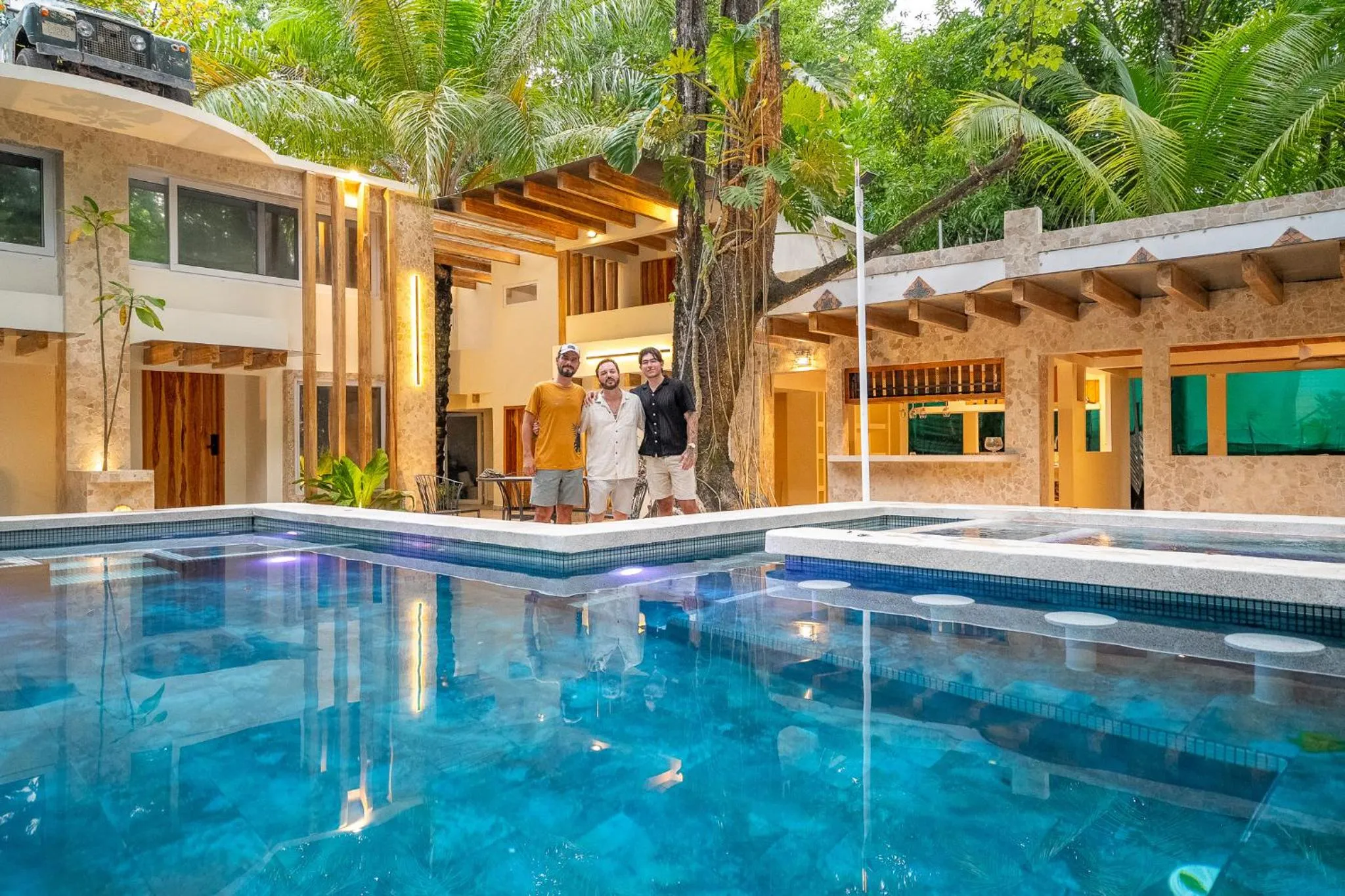 Swimming pool in Dreamcatcher Hotel - Live the Dream of Santa Teresa