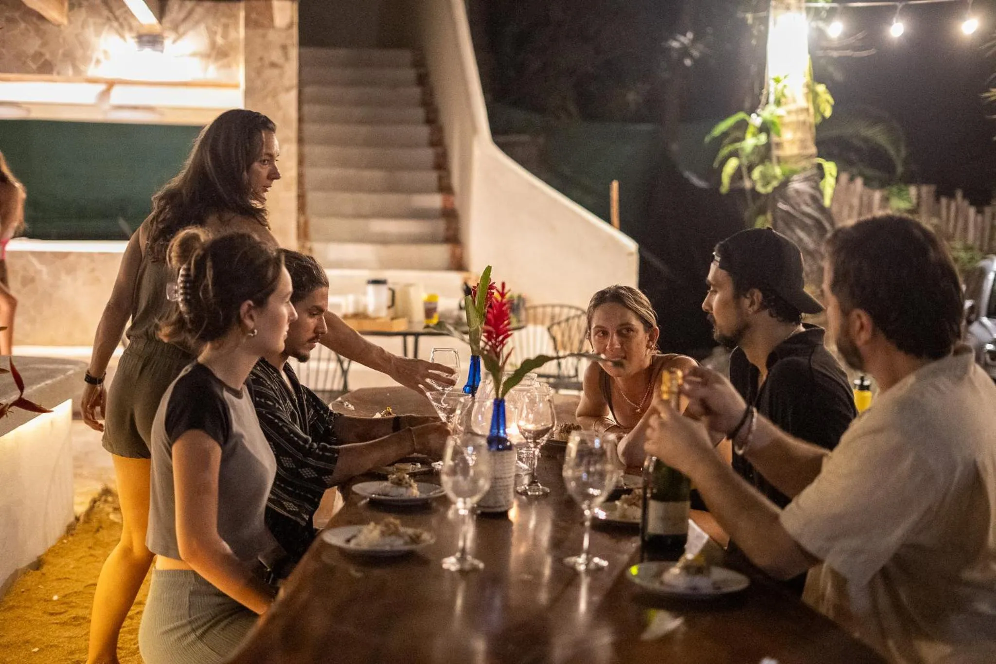 Restaurant/places to eat in Dreamcatcher Hotel - Live the Dream of Santa Teresa