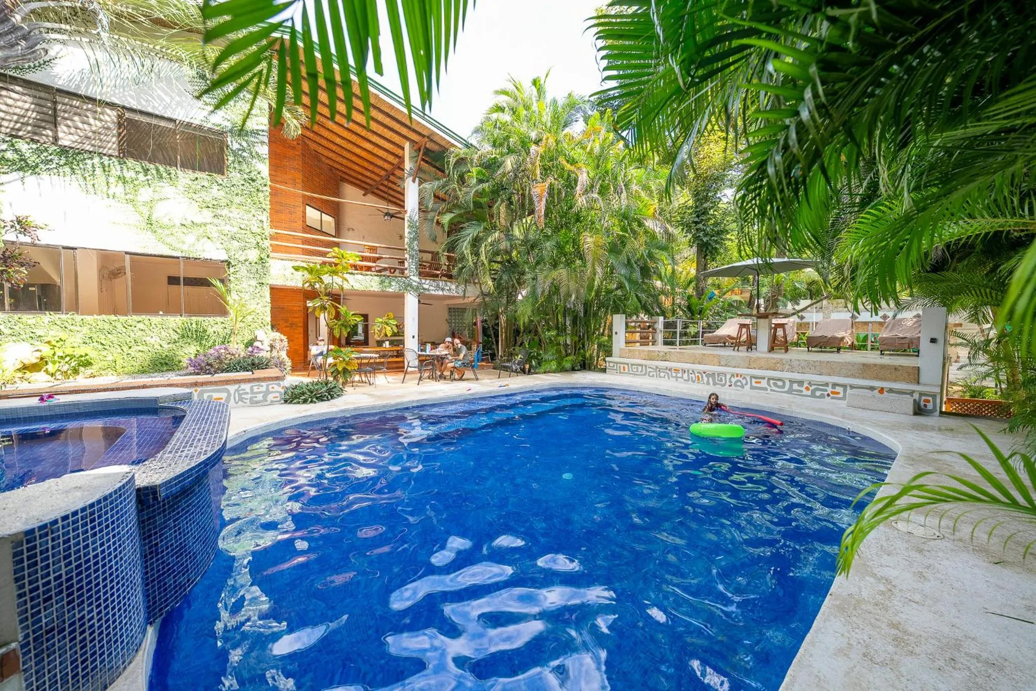 Pool view in Dreamcatcher Hotel - Live the Dream of Santa Teresa