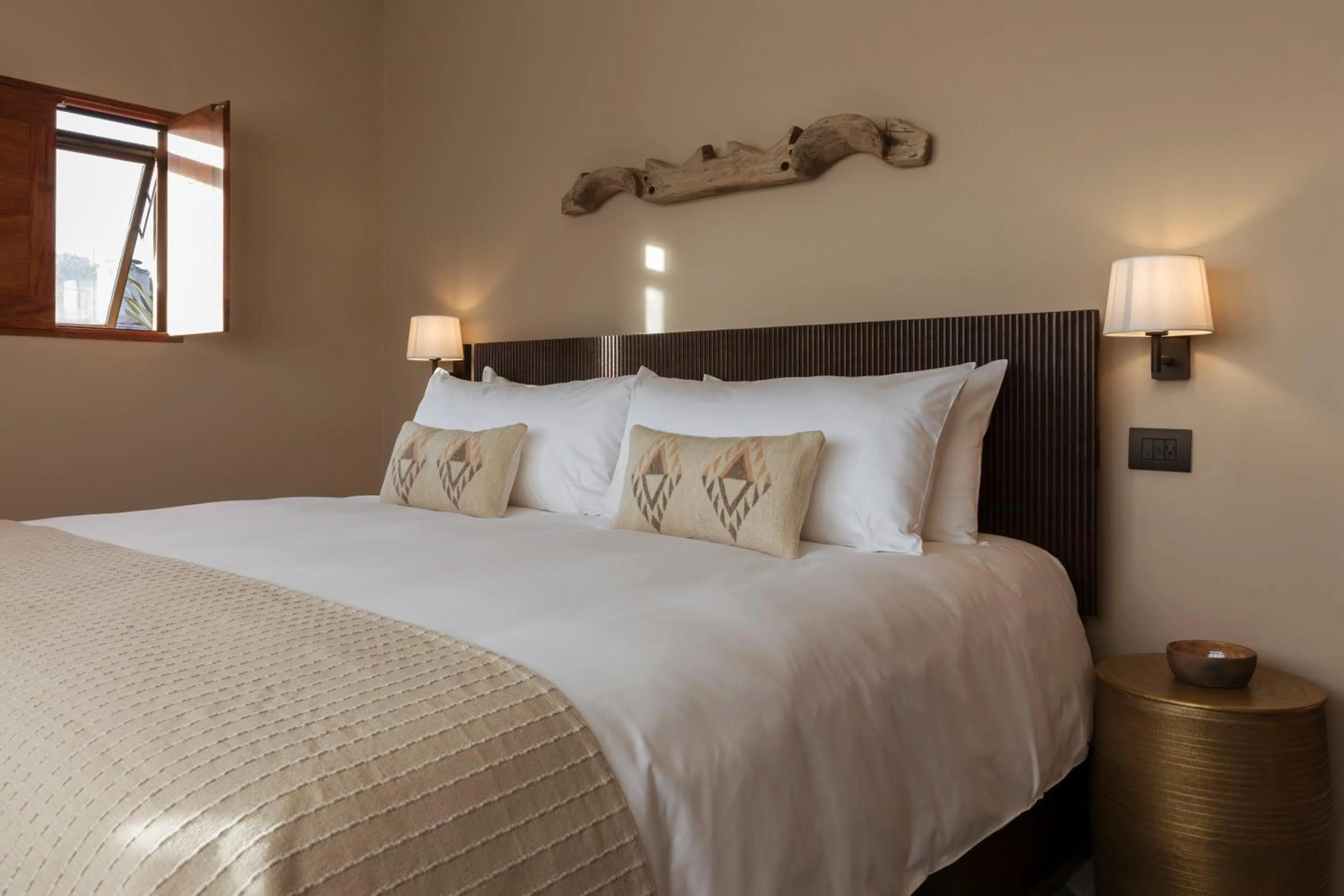 Bed in Macondo Arte Oaxaca