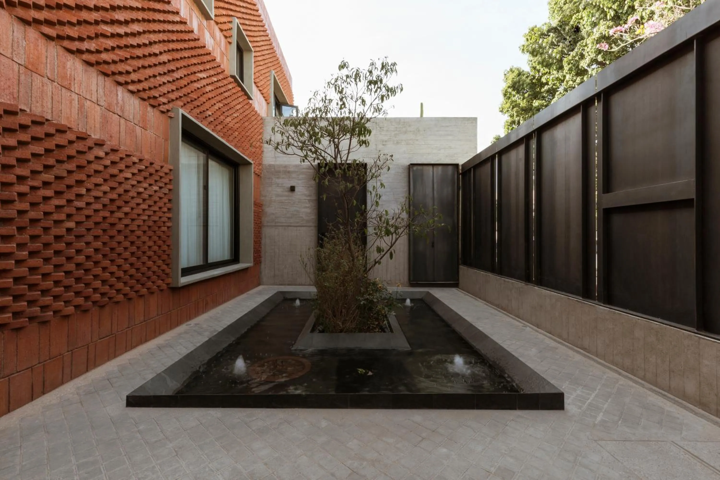 Property building in Macondo Arte Oaxaca