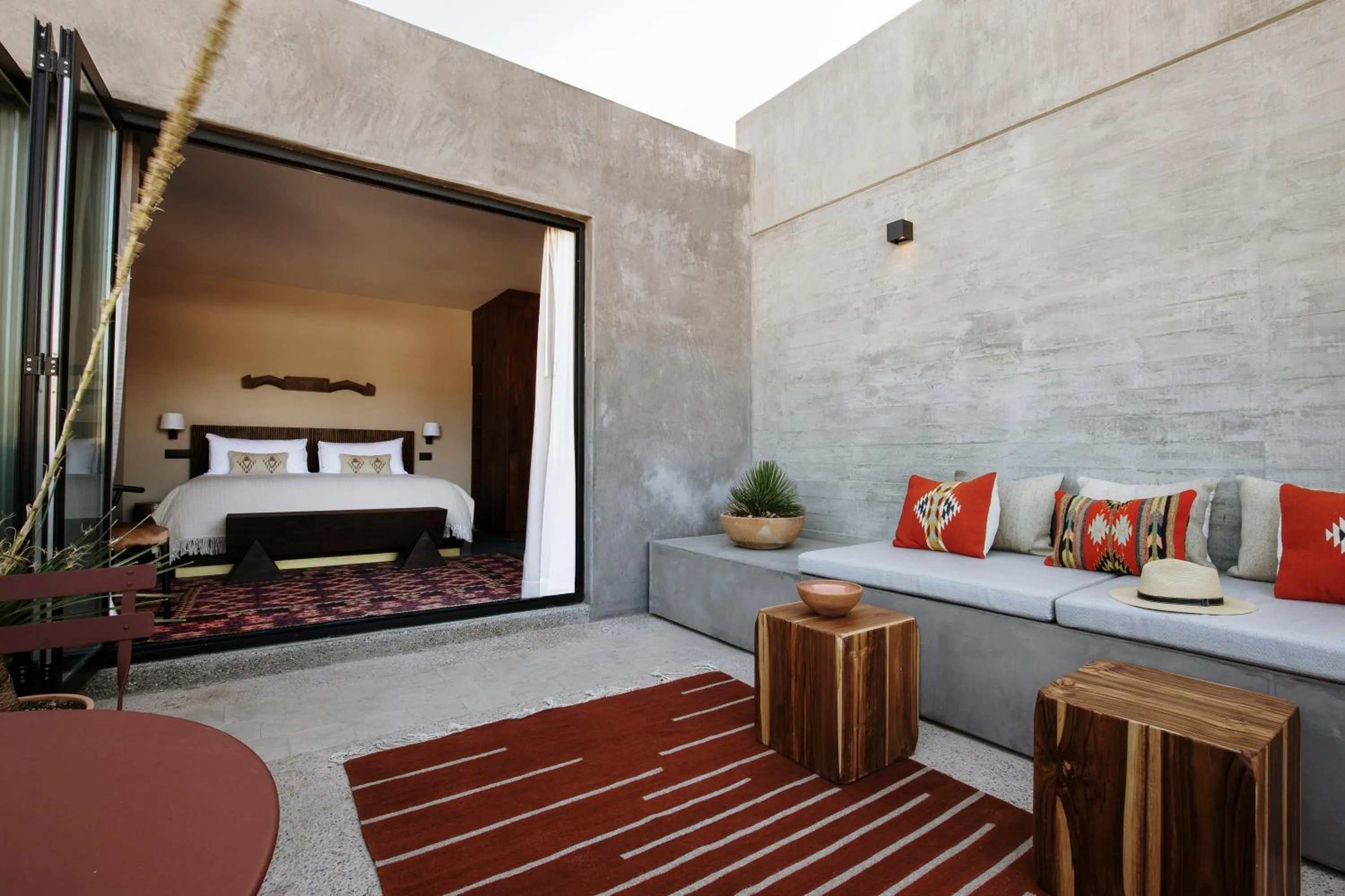 Bed in Macondo Arte Oaxaca