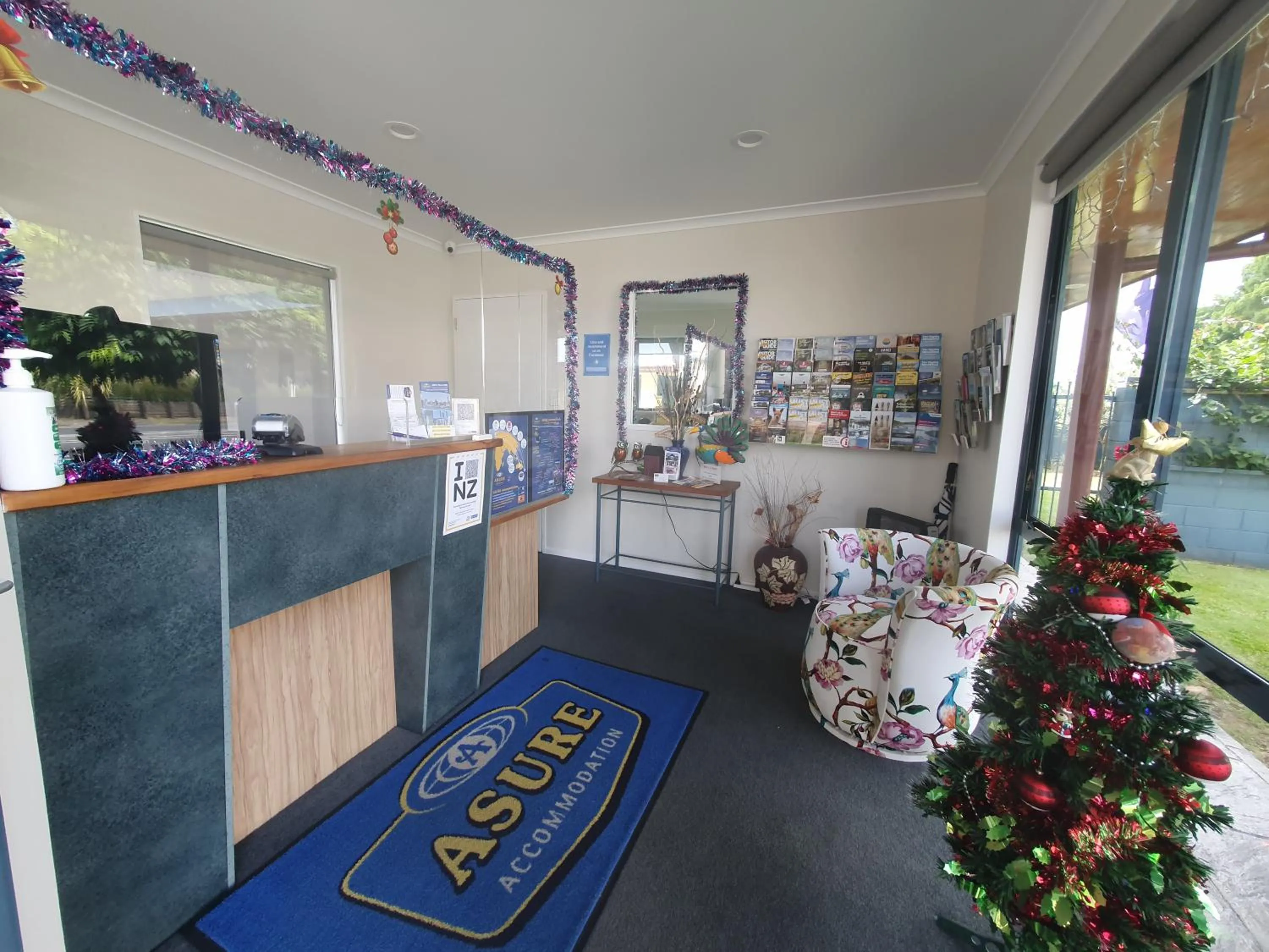 Lobby or reception in ASURE Albert Park Motor Lodge