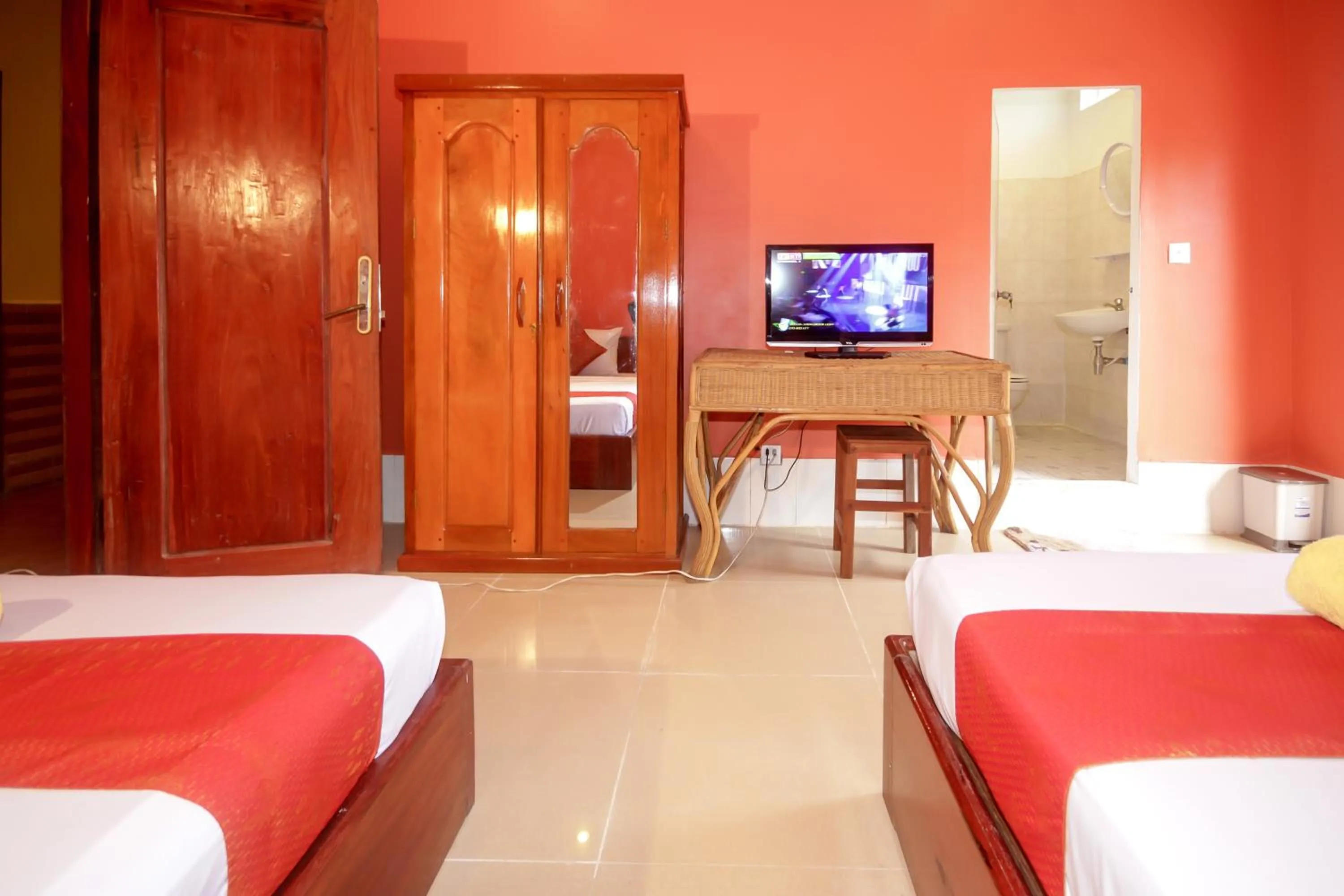 Photo of the whole room, Bed in Blossoming Romduol Boutique