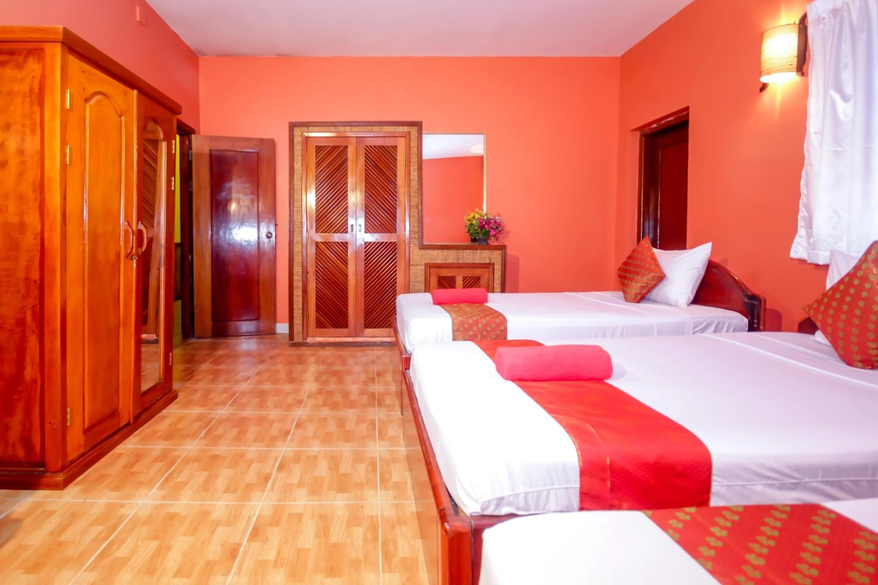 Photo of the whole room, Bed in Blossoming Romduol Boutique