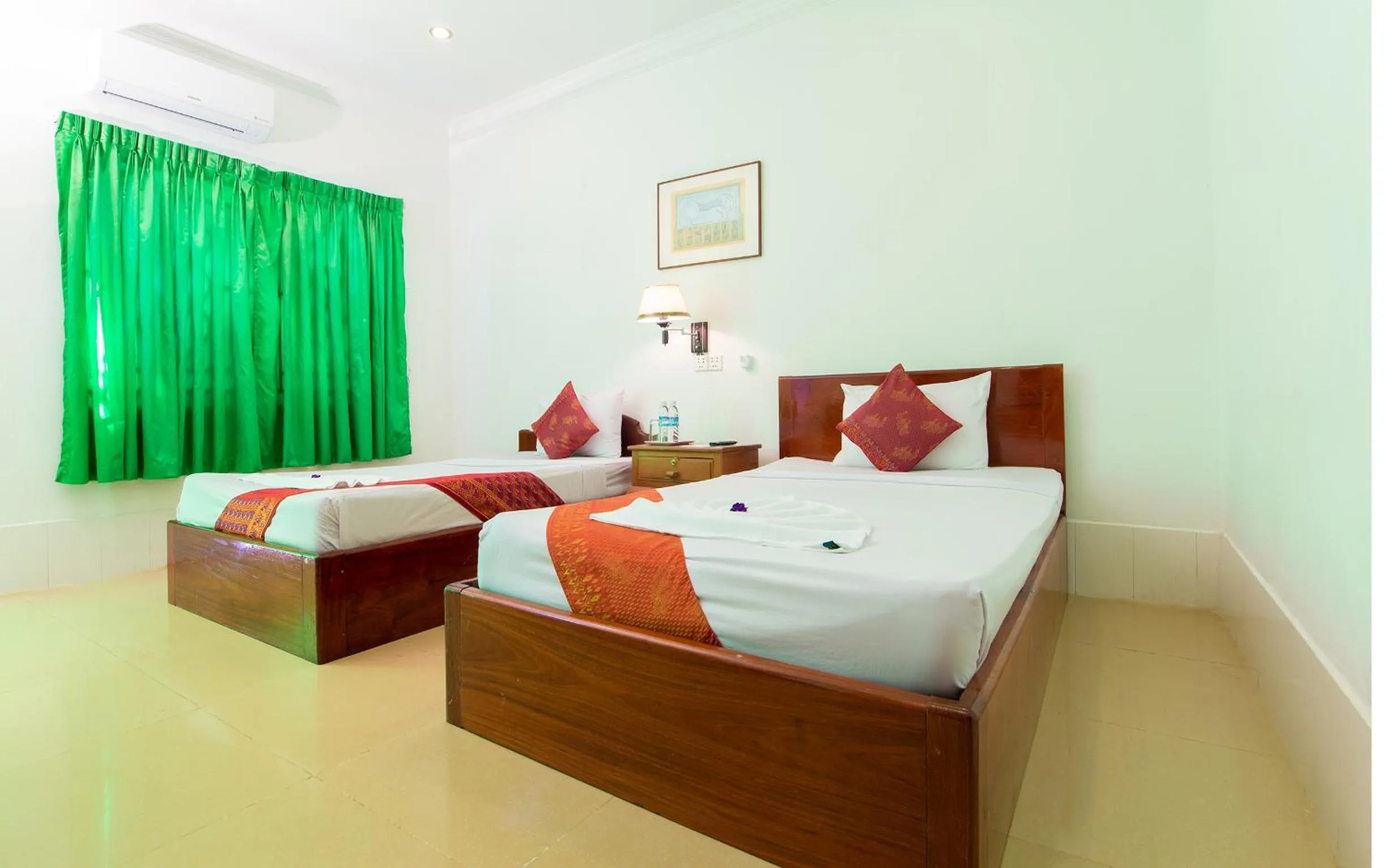 Photo of the whole room, Bed in Blossoming Romduol Boutique