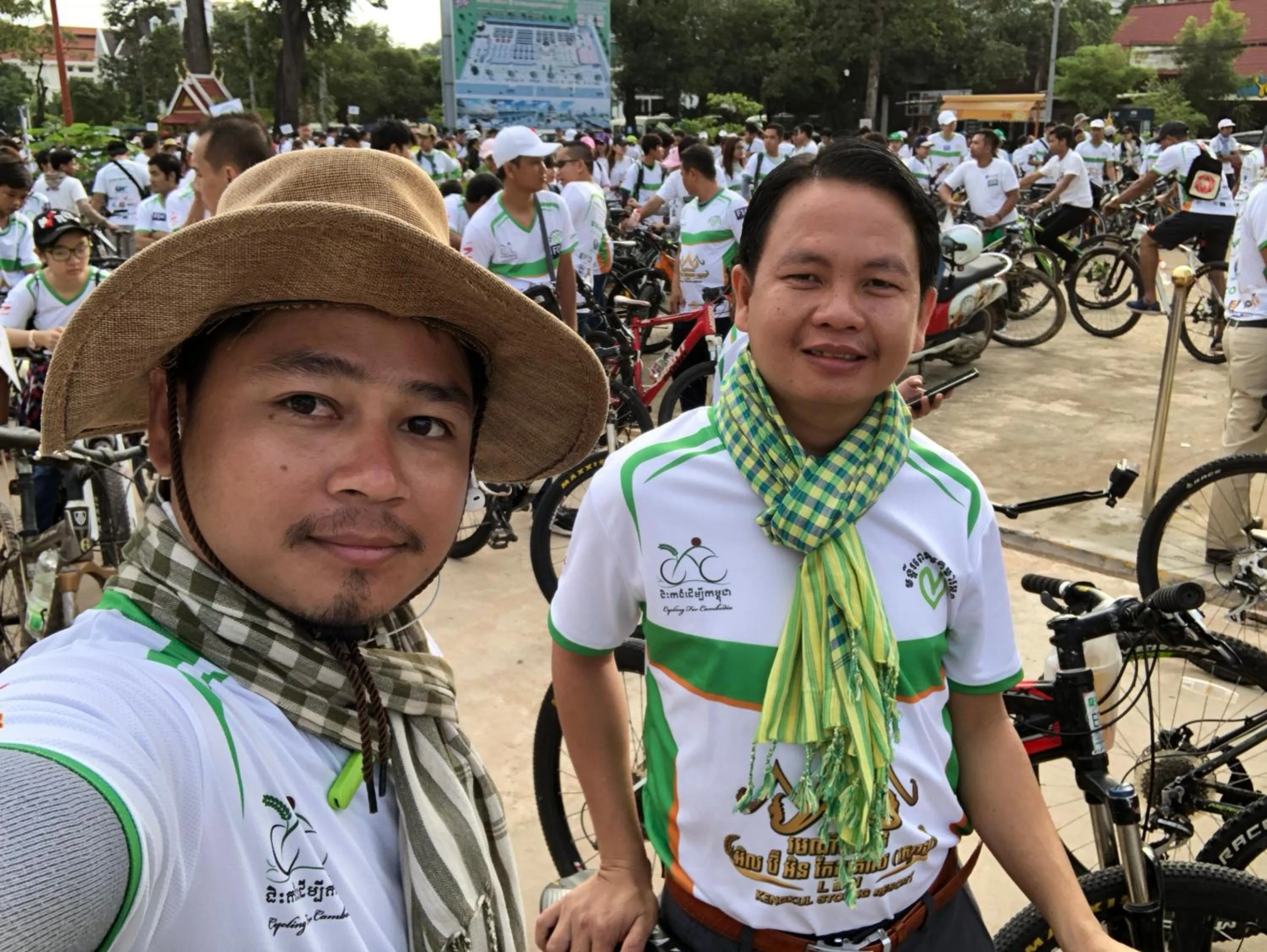 Staff in Blossoming Romduol Boutique