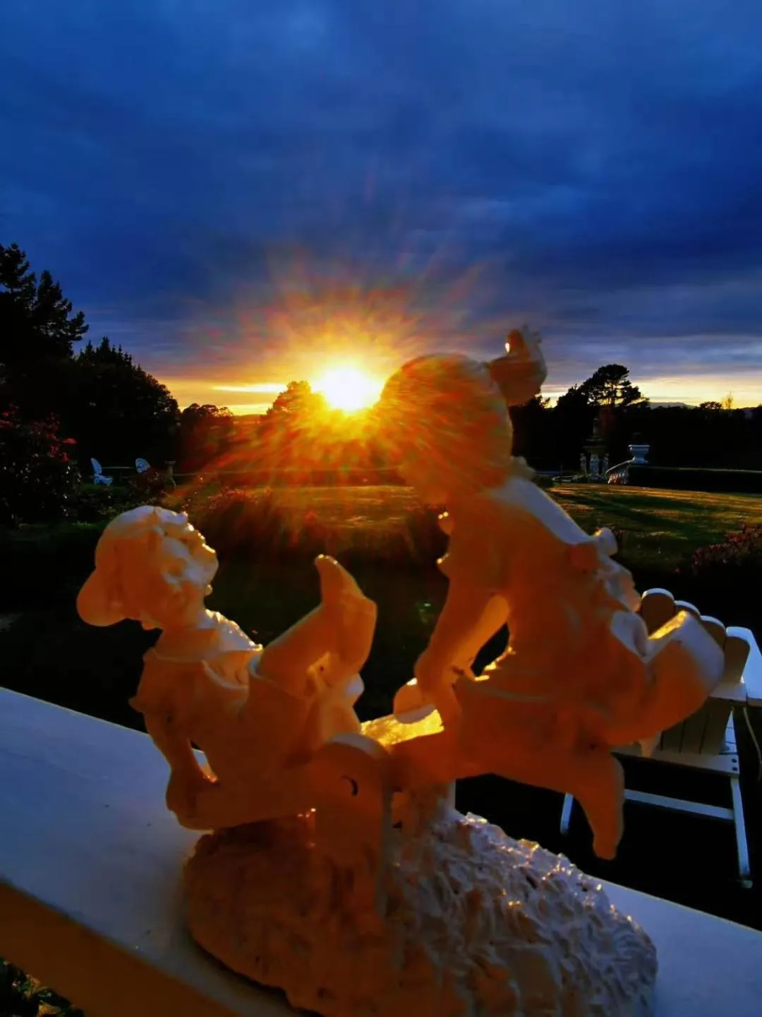 Sunrise in Country Villa Estate