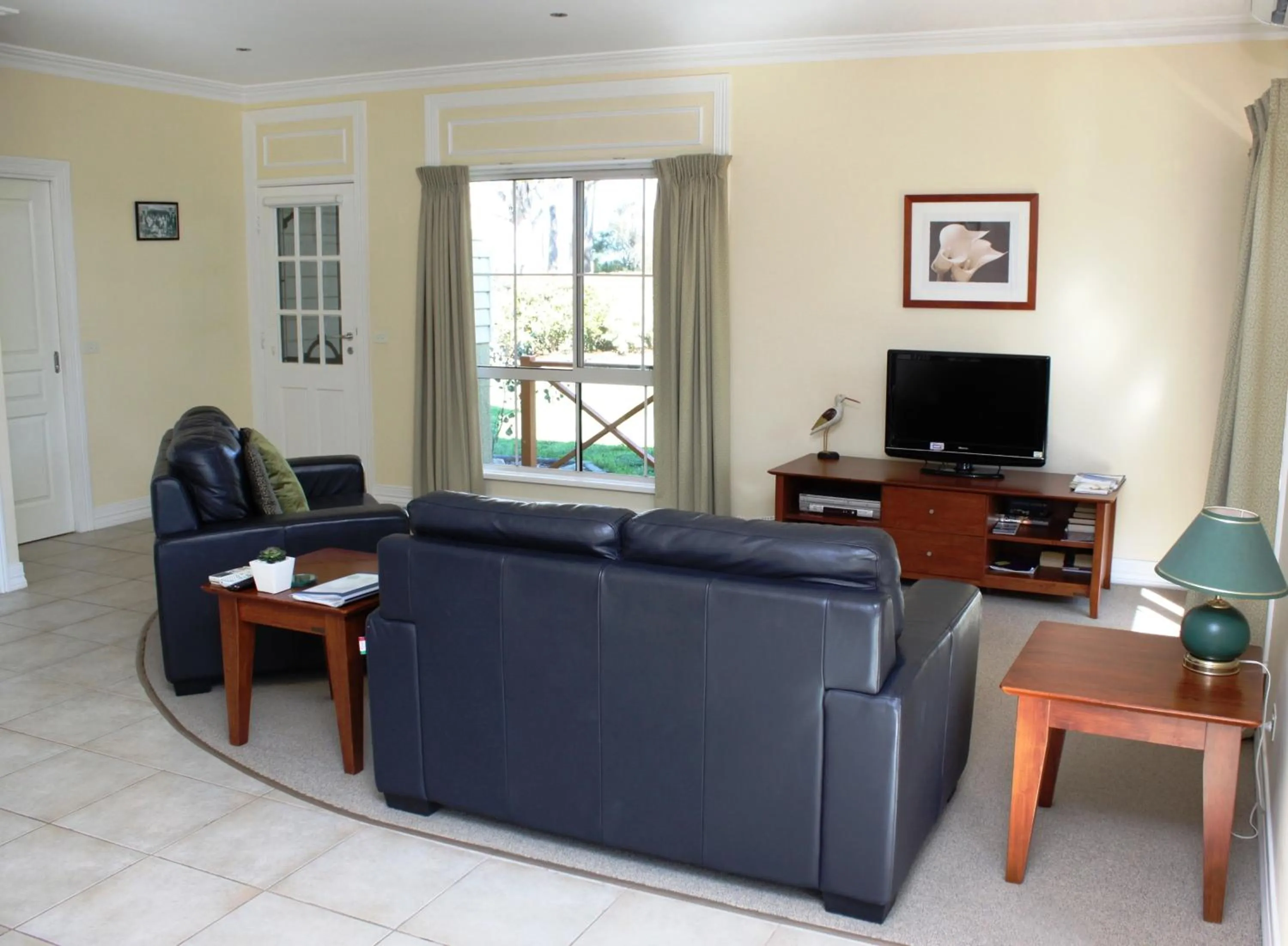 Living room in Waverley House Cottages