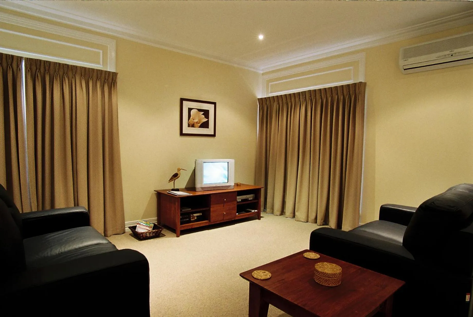 Living room in Waverley House Cottages