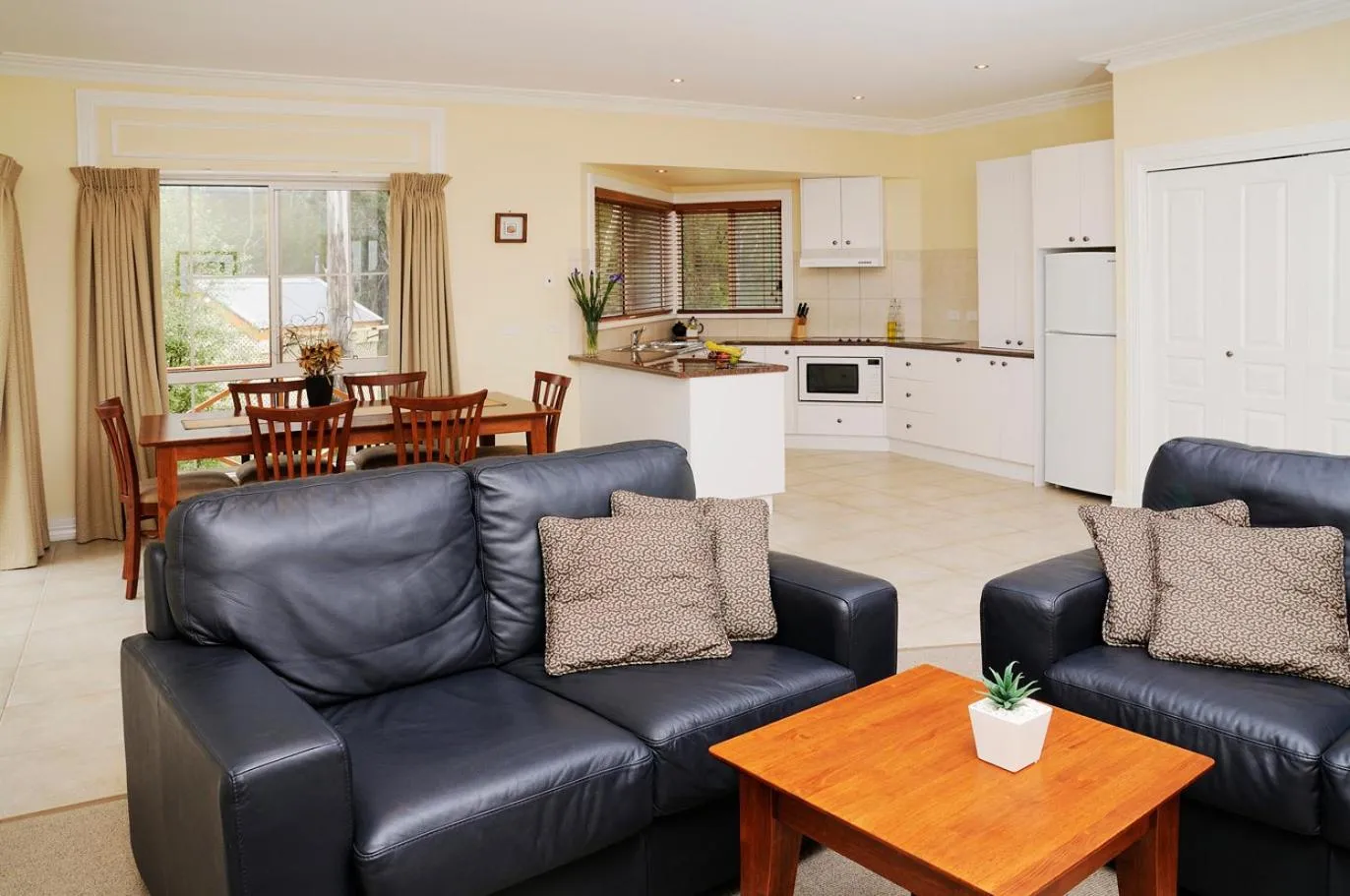 Living room in Waverley House Cottages