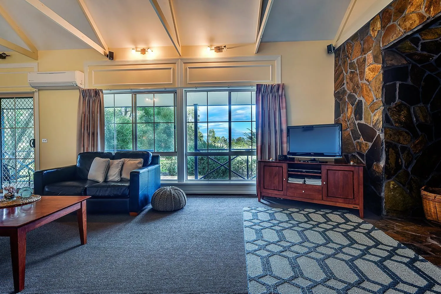Living room in Waverley House Cottages
