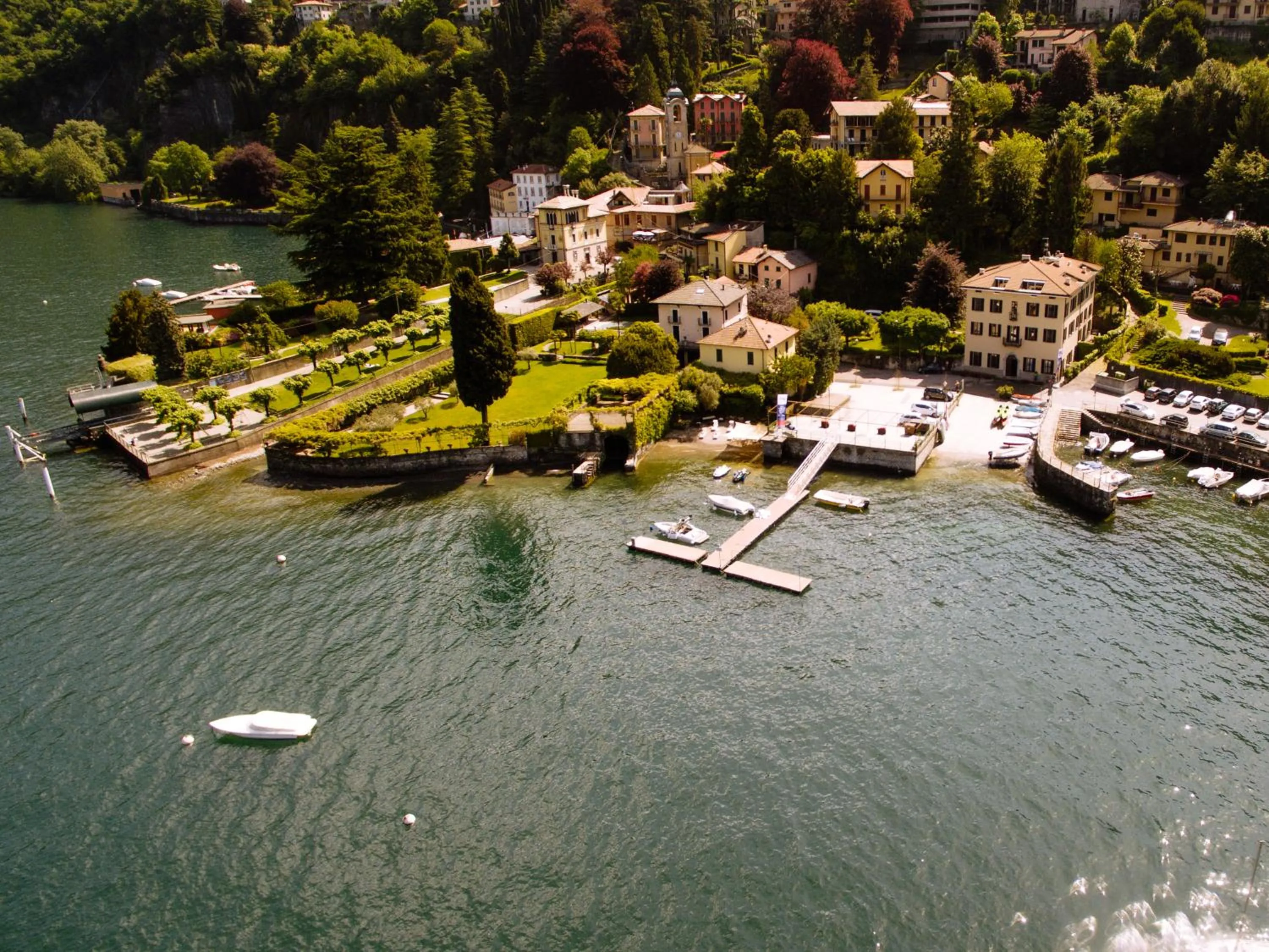 Bird's eye view in Domus Plinii 1792 Suites