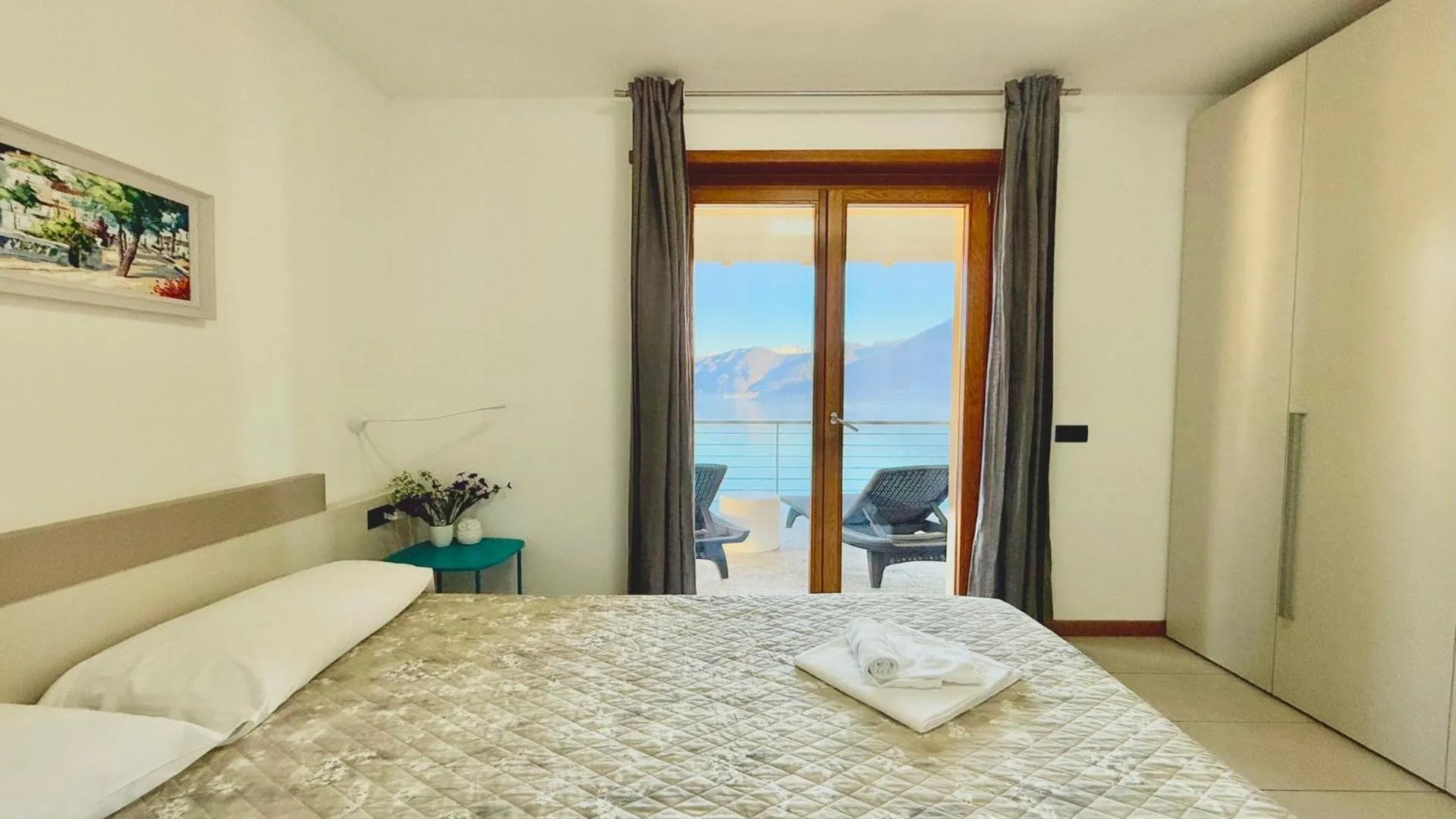 Bedroom, Bed in Residence degli Oleandri 6A