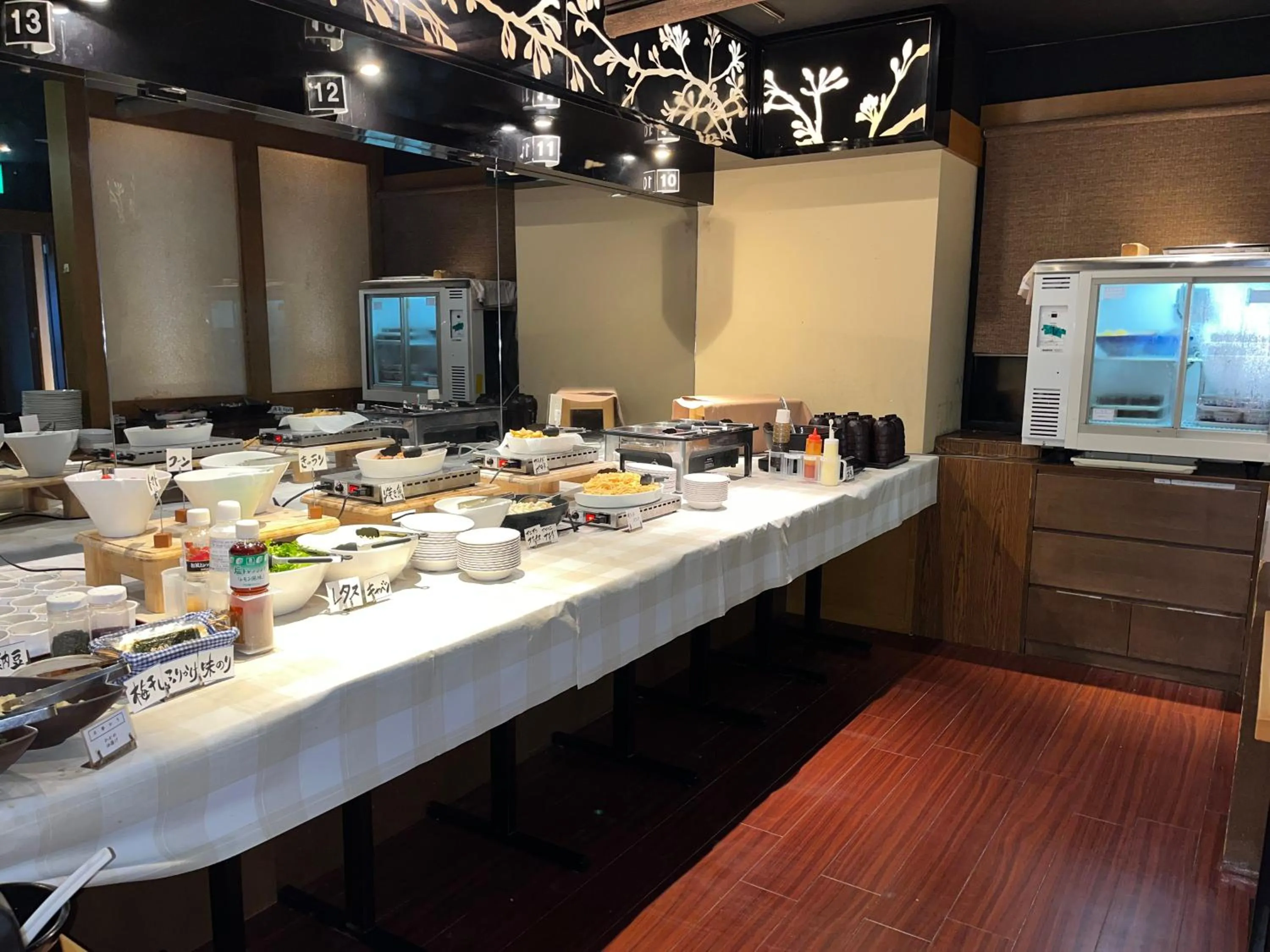 Buffet breakfast in Hotel Alpha-One Sakata