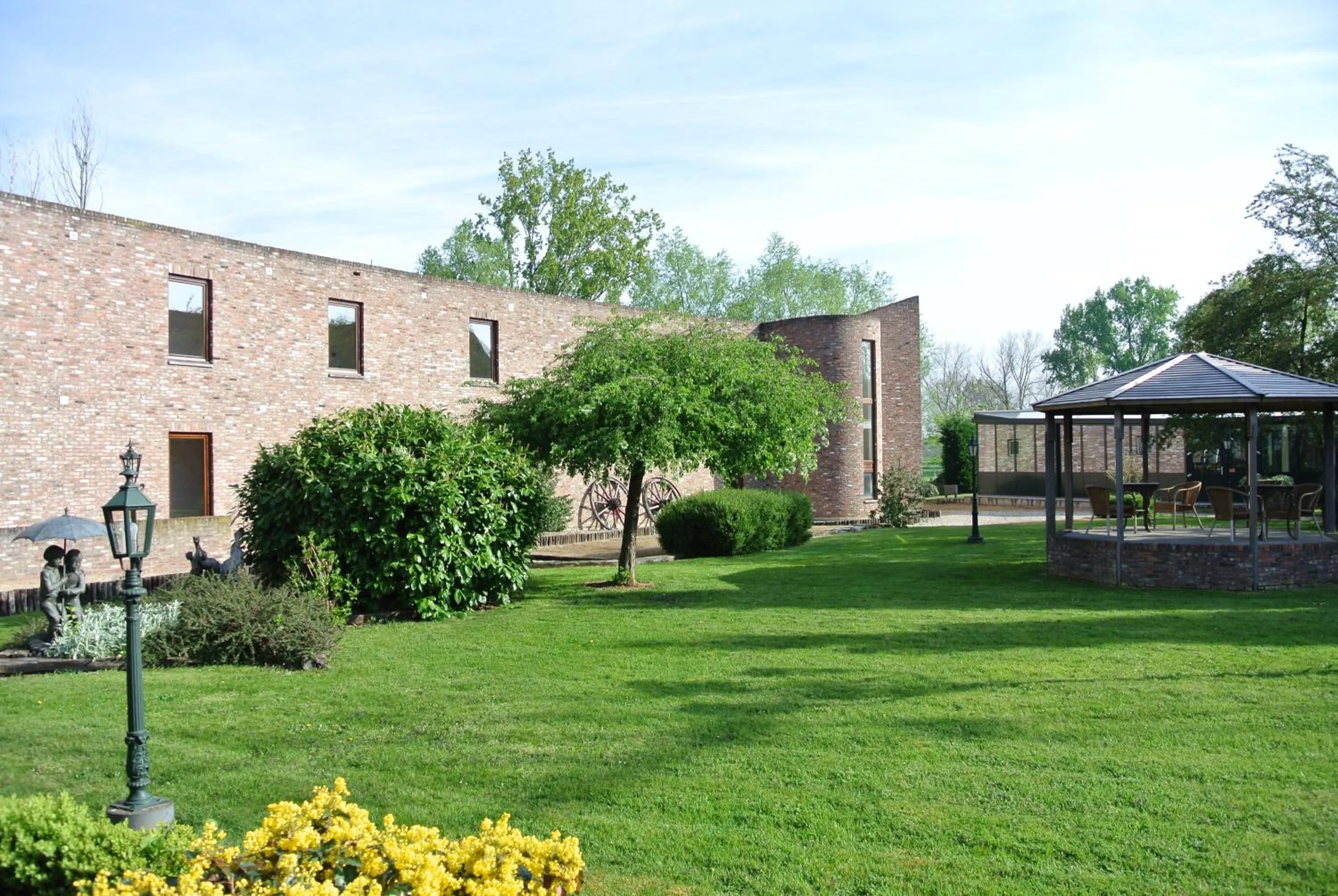 Garden in Hotel Restaurant De Roosterhoeve