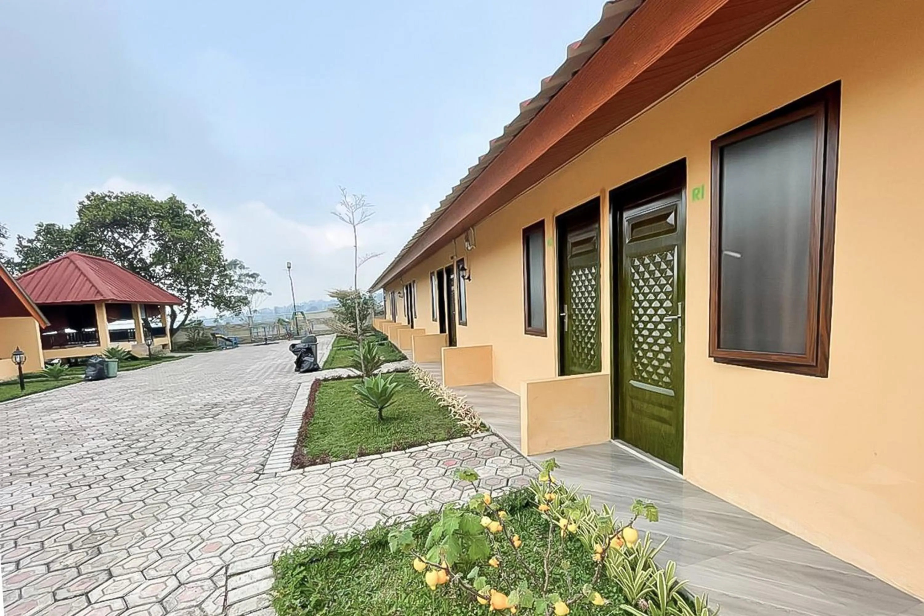 Property building in Urbanview Hotel Nerine's Glamping Village Cipanas by RedDoorz