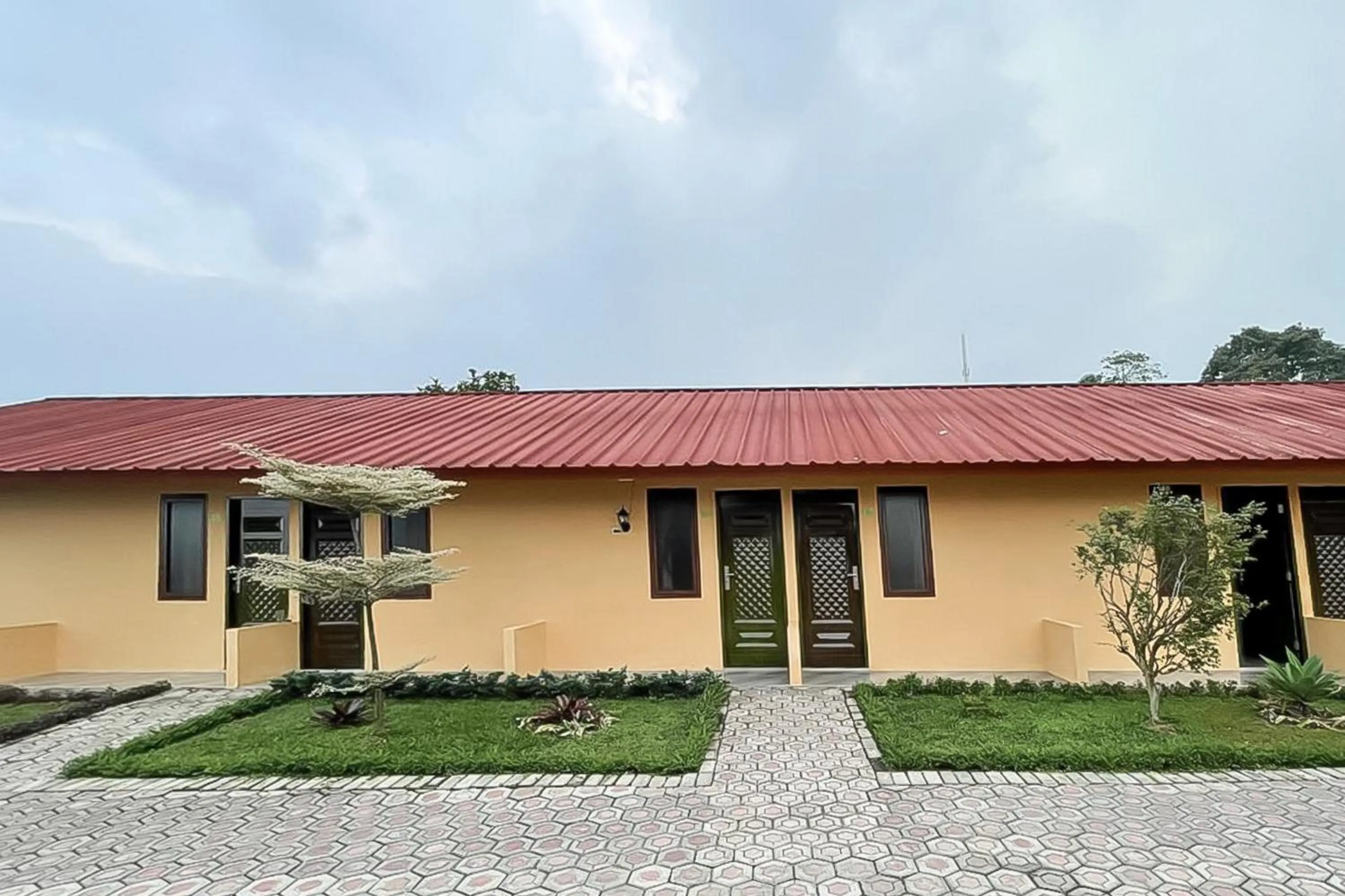 Property building in Urbanview Hotel Nerine's Glamping Village Cipanas by RedDoorz