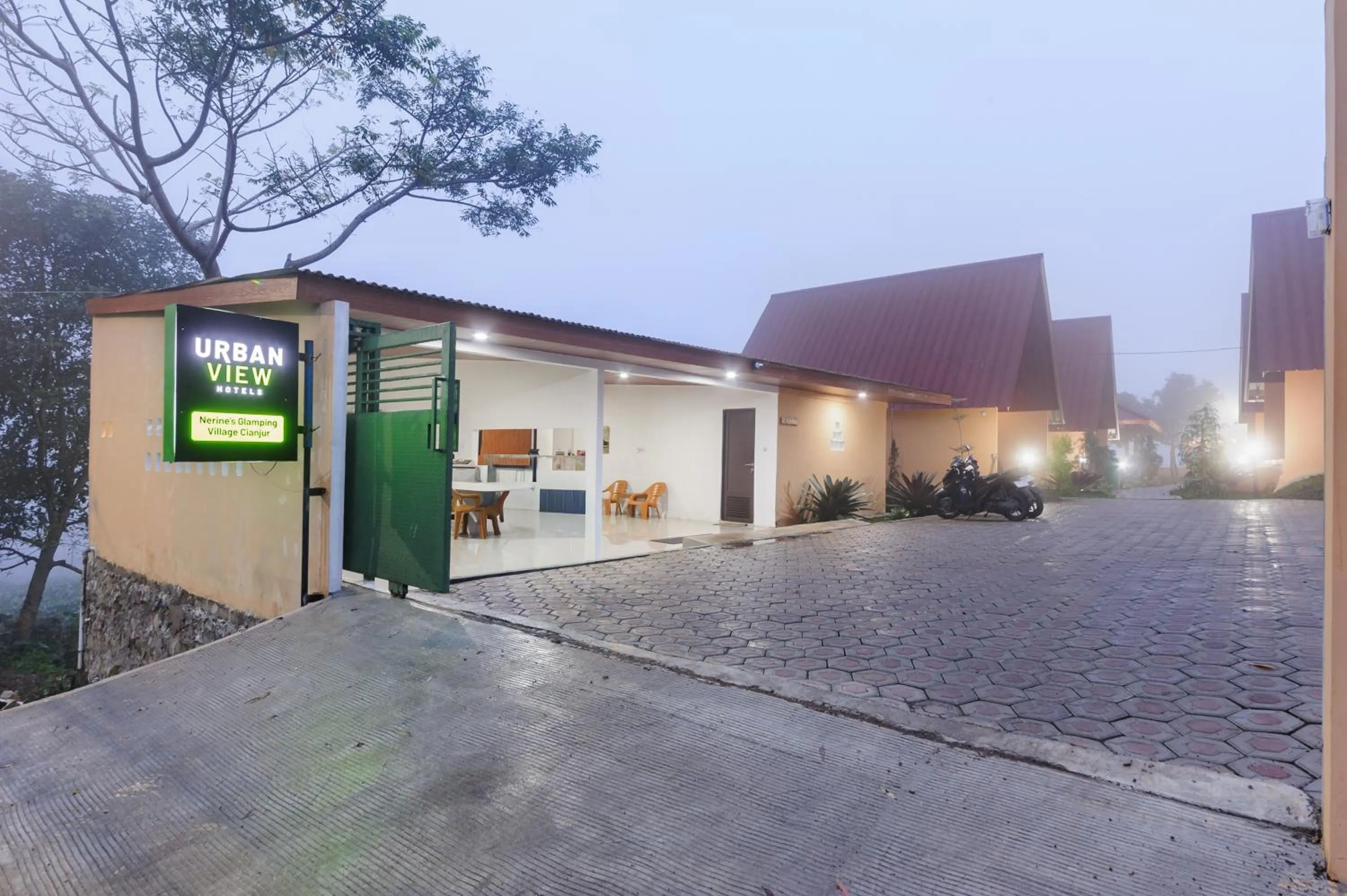 Facade/entrance in Urbanview Hotel Nerine's Glamping Village Cipanas by RedDoorz