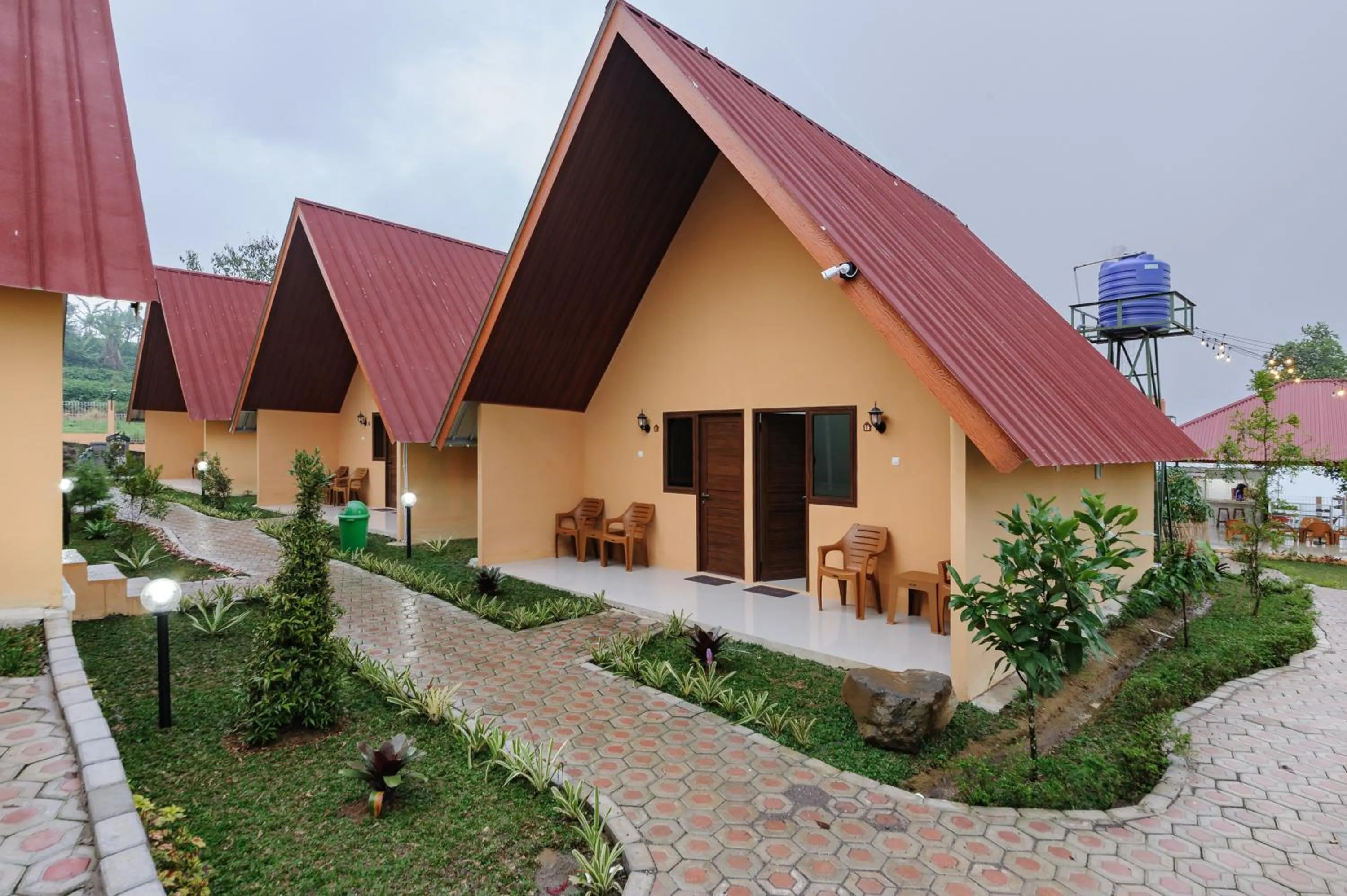Property building in Urbanview Hotel Nerine's Glamping Village Cipanas by RedDoorz