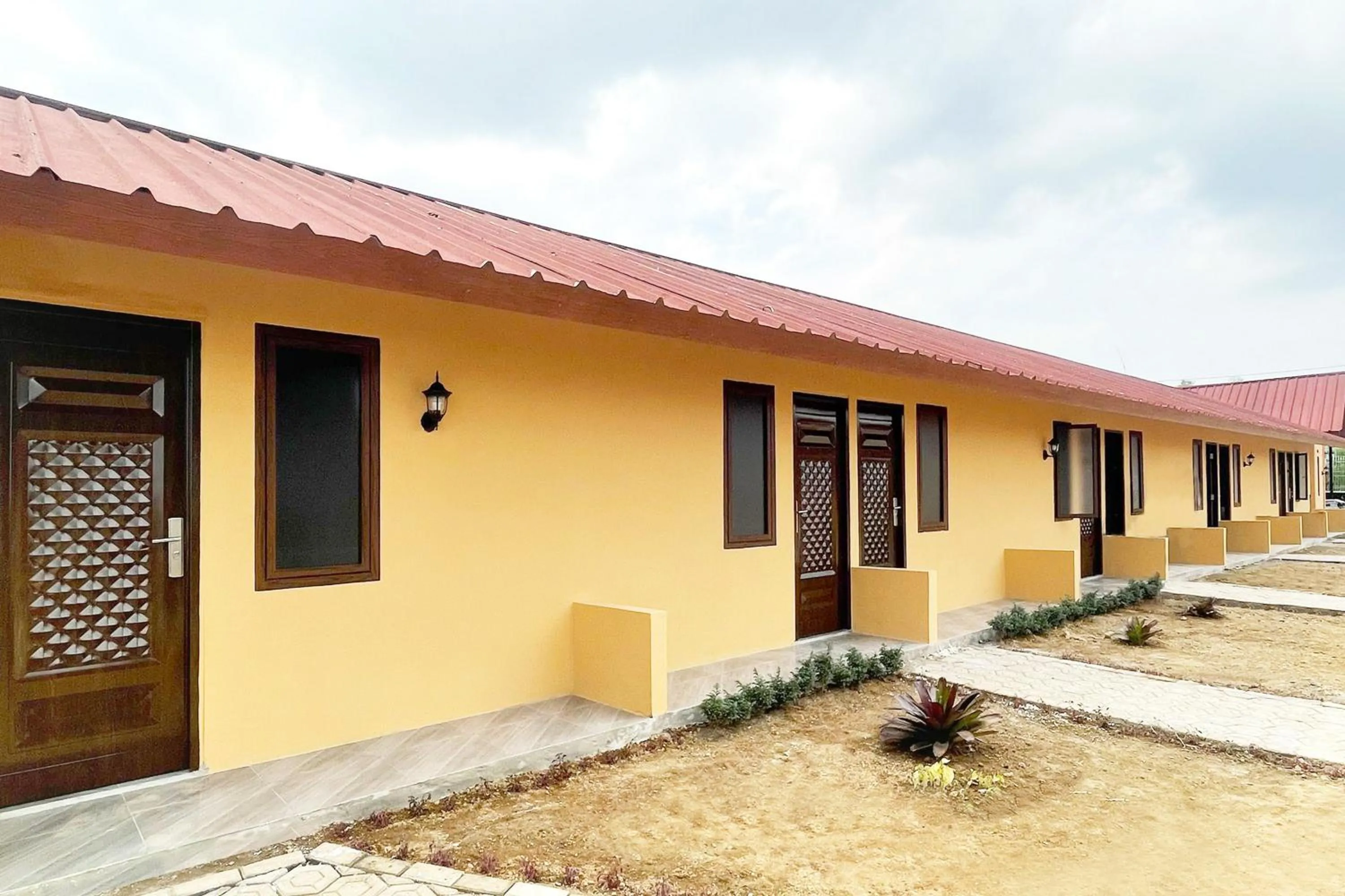 Property building in Urbanview Hotel Nerine's Glamping Village Cipanas by RedDoorz