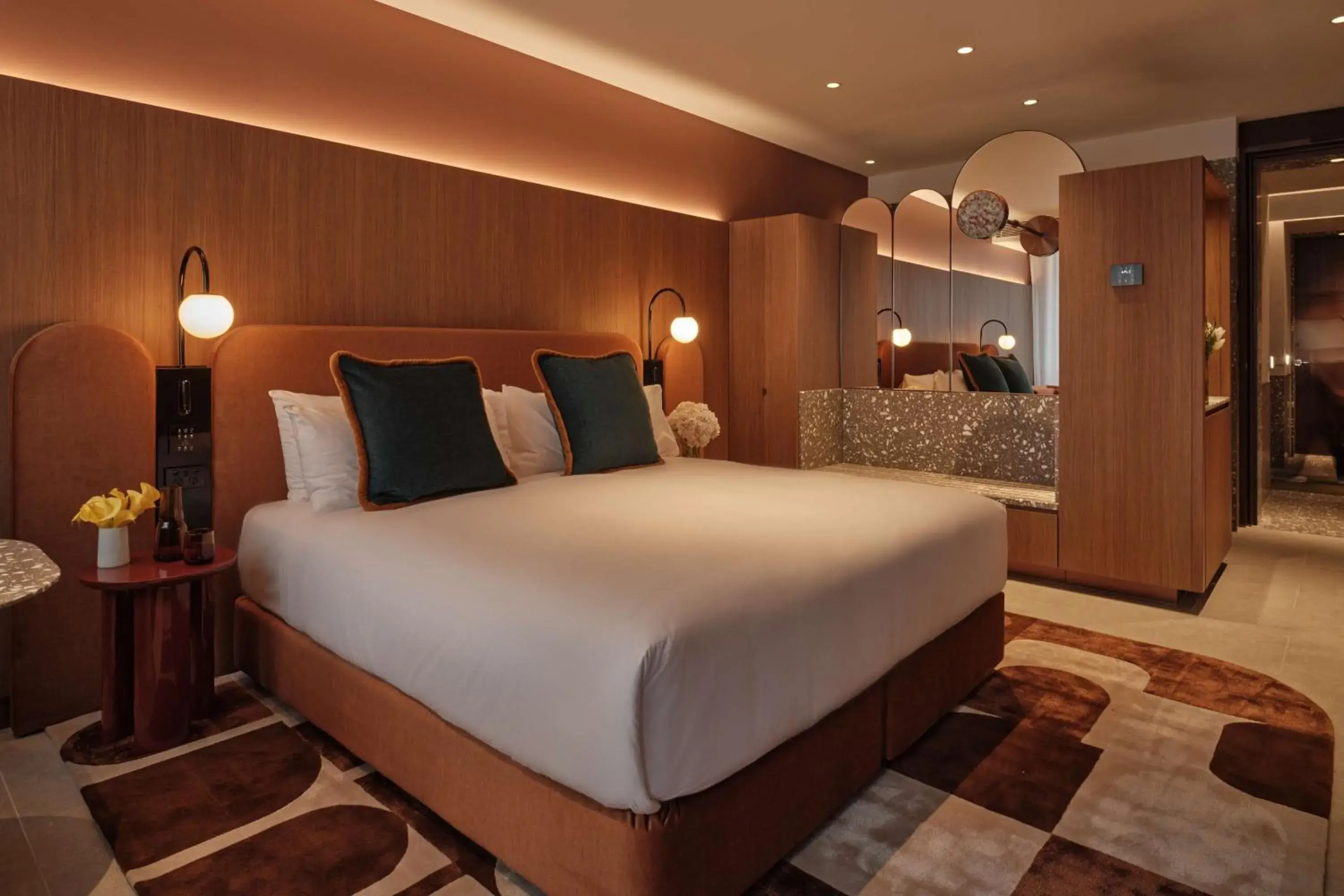 Bedroom, Bed in The EVE Hotel Sydney Bedroom, Bed in The EVE Hotel Sydney