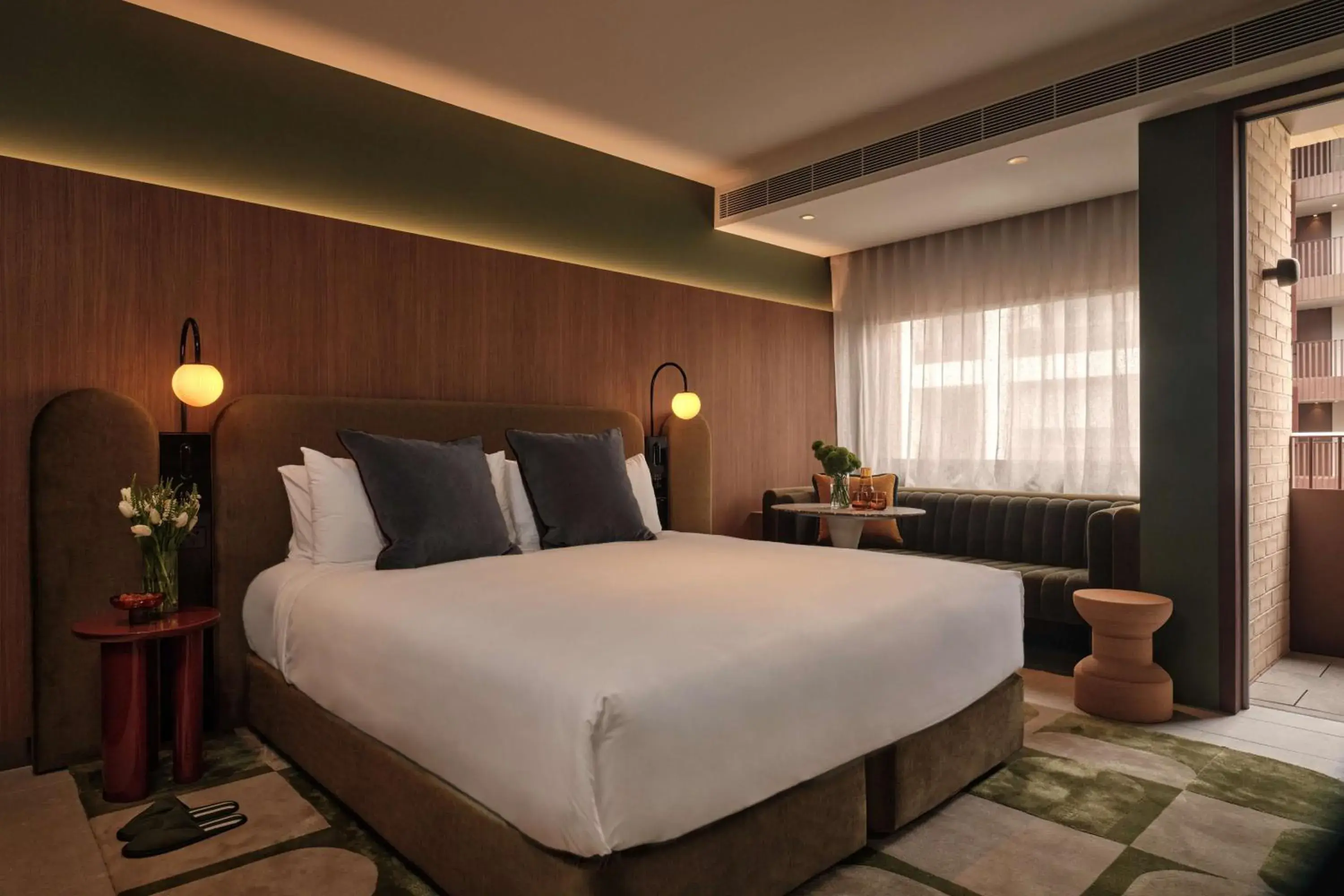 Bedroom, Bed in The EVE Hotel Sydney Bedroom, Bed in The EVE Hotel Sydney