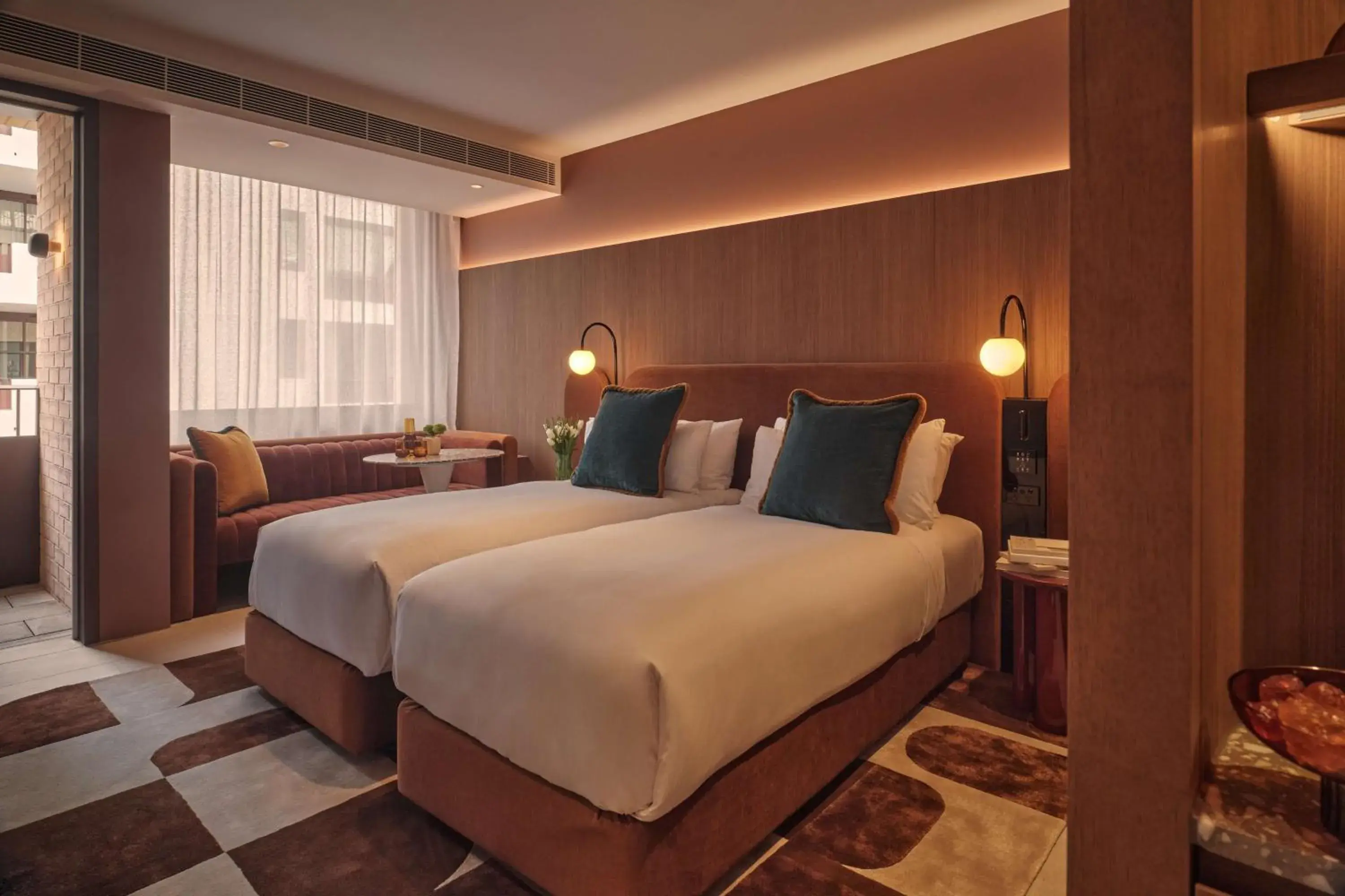 Bedroom, Bed in The EVE Hotel Sydney Bedroom, Bed in The EVE Hotel Sydney