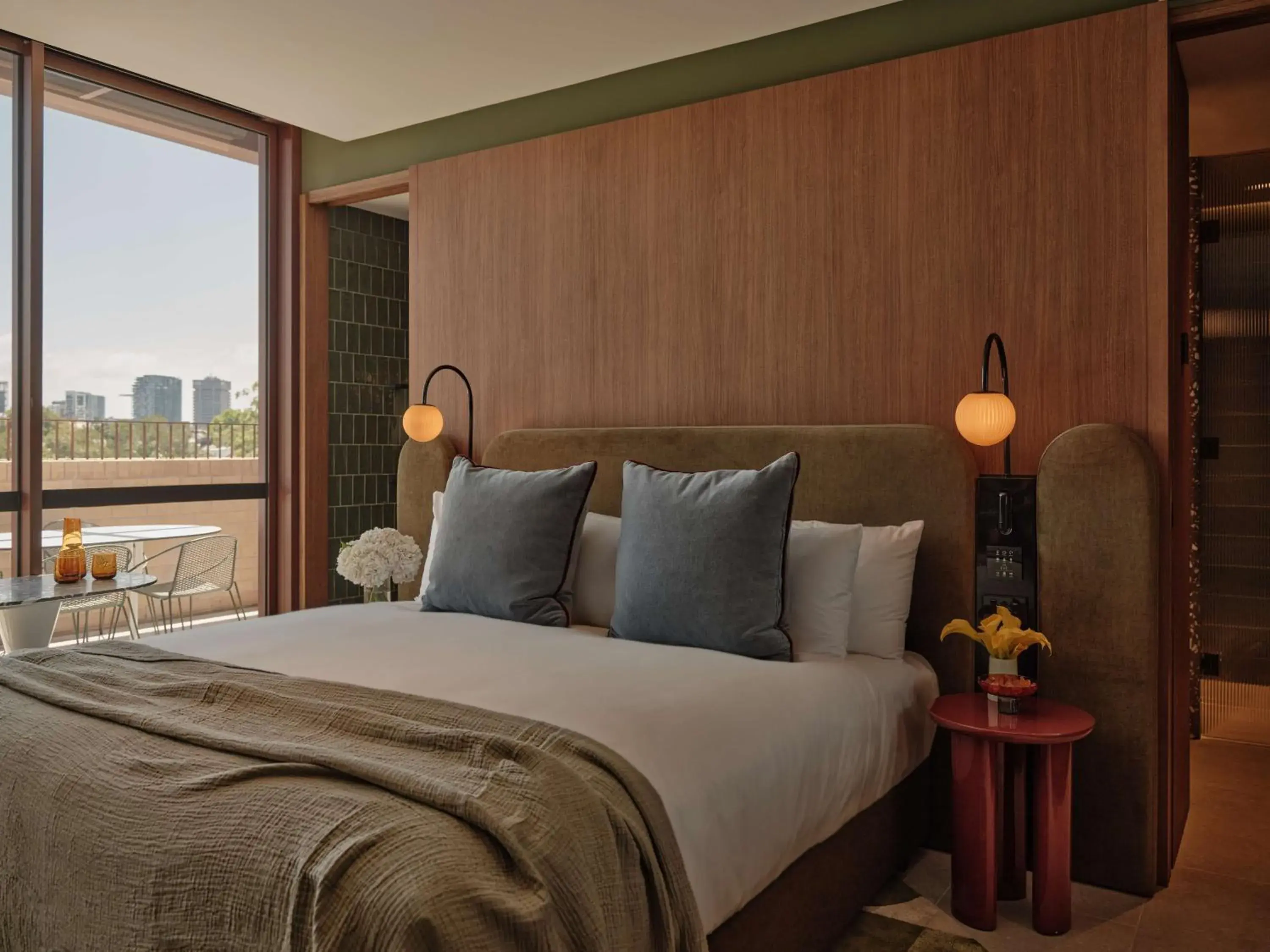 Photo of the whole room, Bed in The EVE Hotel Sydney Photo of the whole room, Bed in The EVE Hotel Sydney