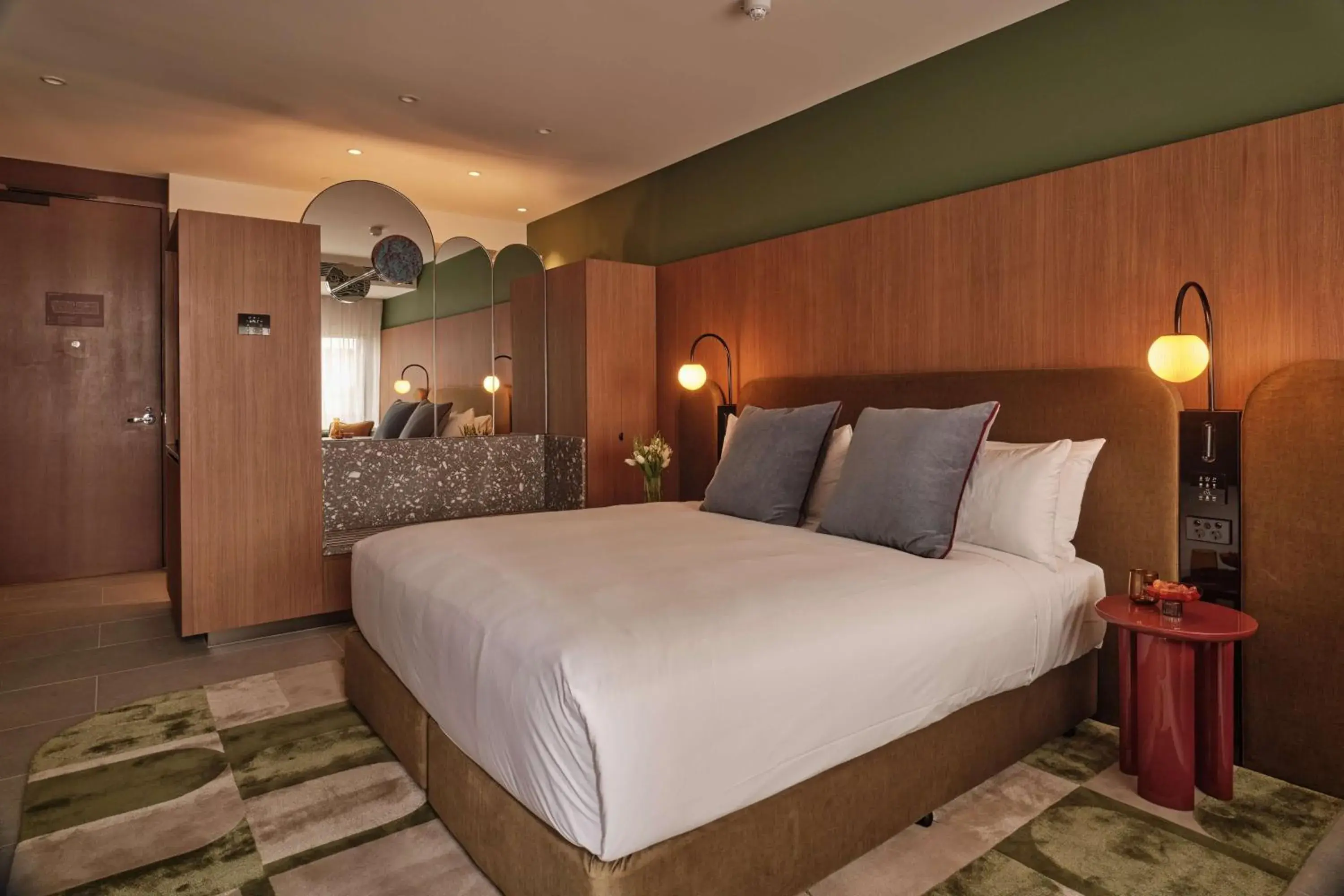 Bedroom, Bed in The EVE Hotel Sydney Bedroom, Bed in The EVE Hotel Sydney