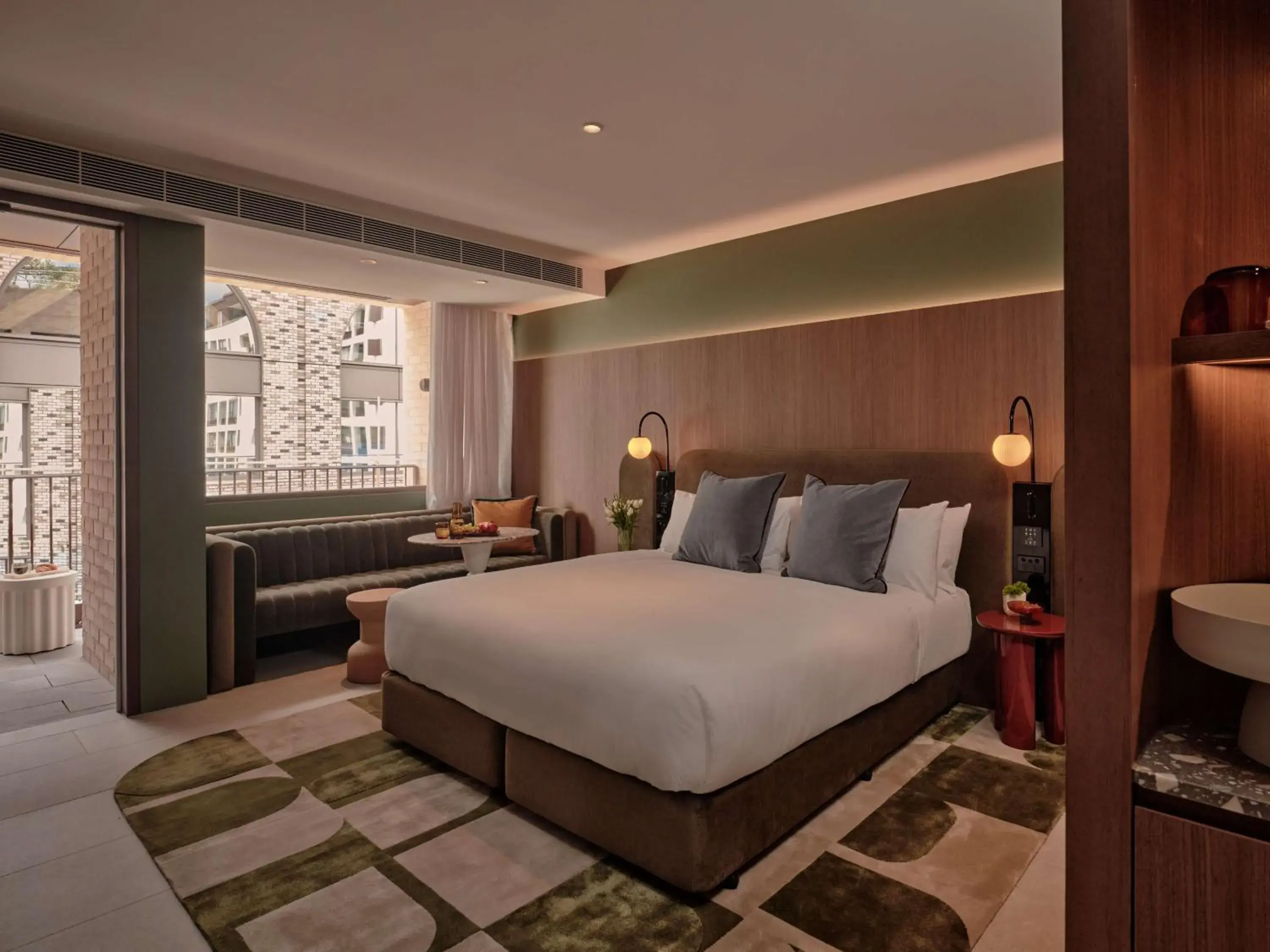 Bedroom, Bed in The EVE Hotel Sydney Bedroom, Bed in The EVE Hotel Sydney