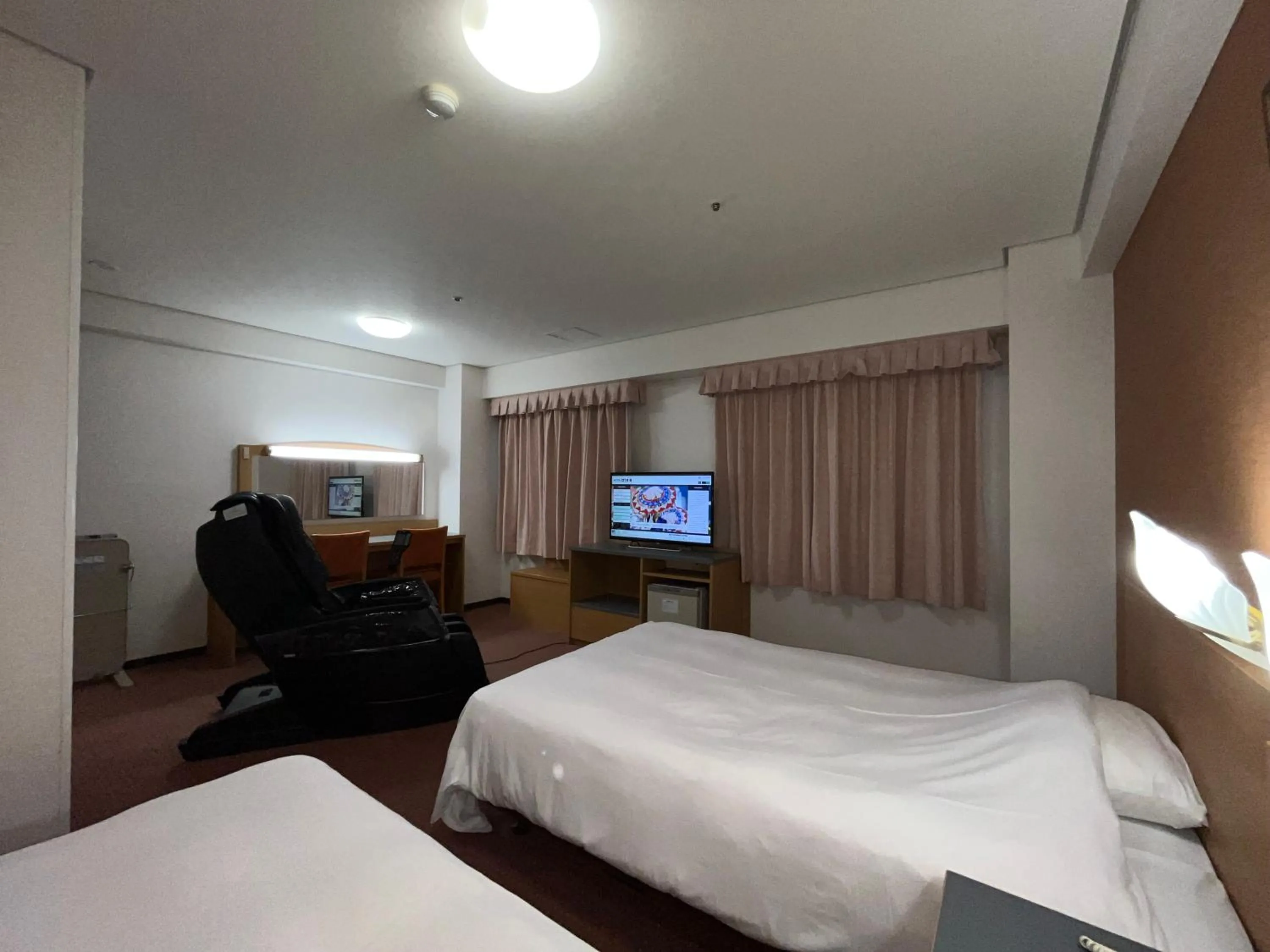 Bed in Hotel Alpha-One Tottori