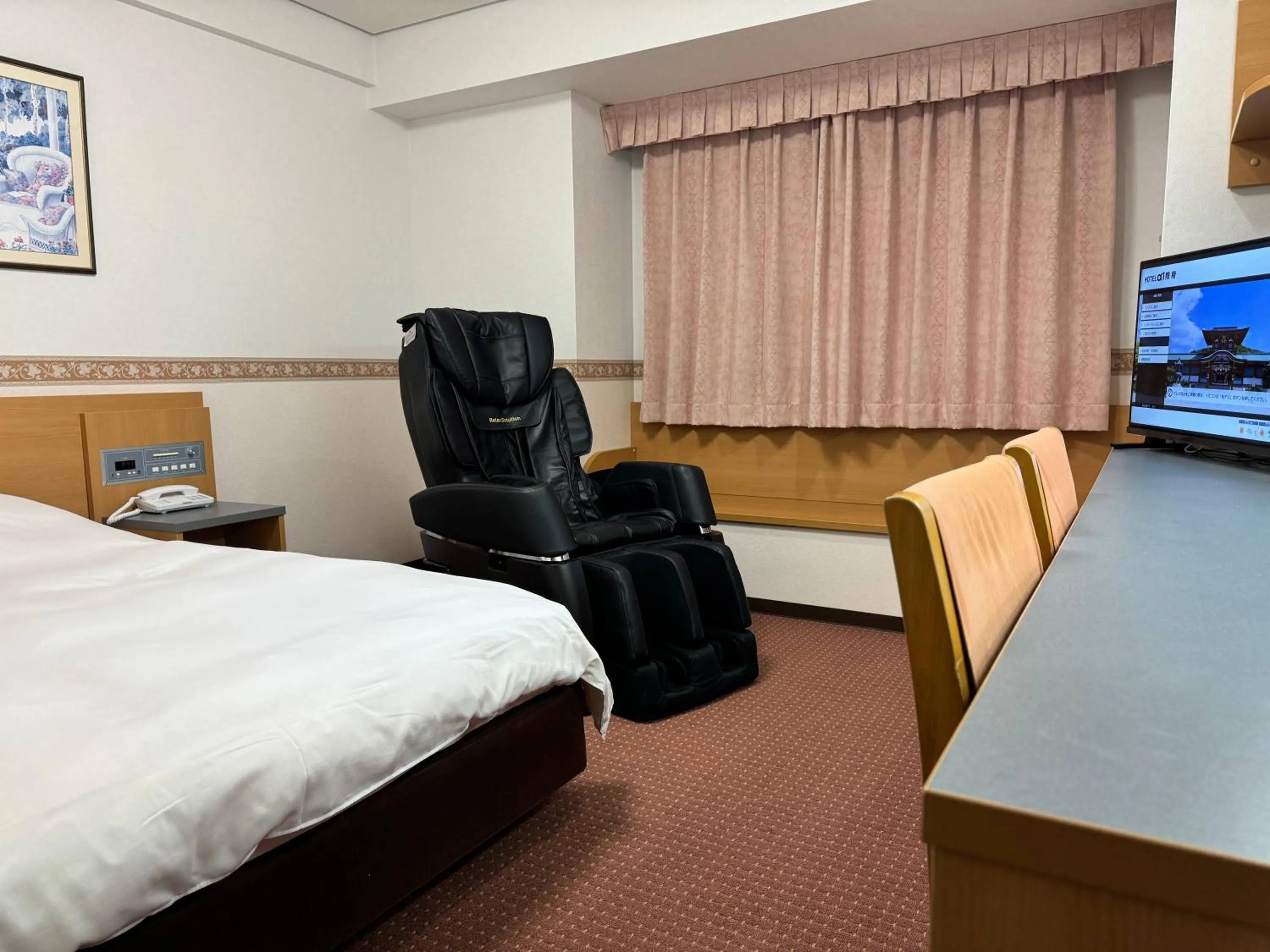 Relaxation Double Room - Non-Smoking in Hotel Alpha-One Hofu