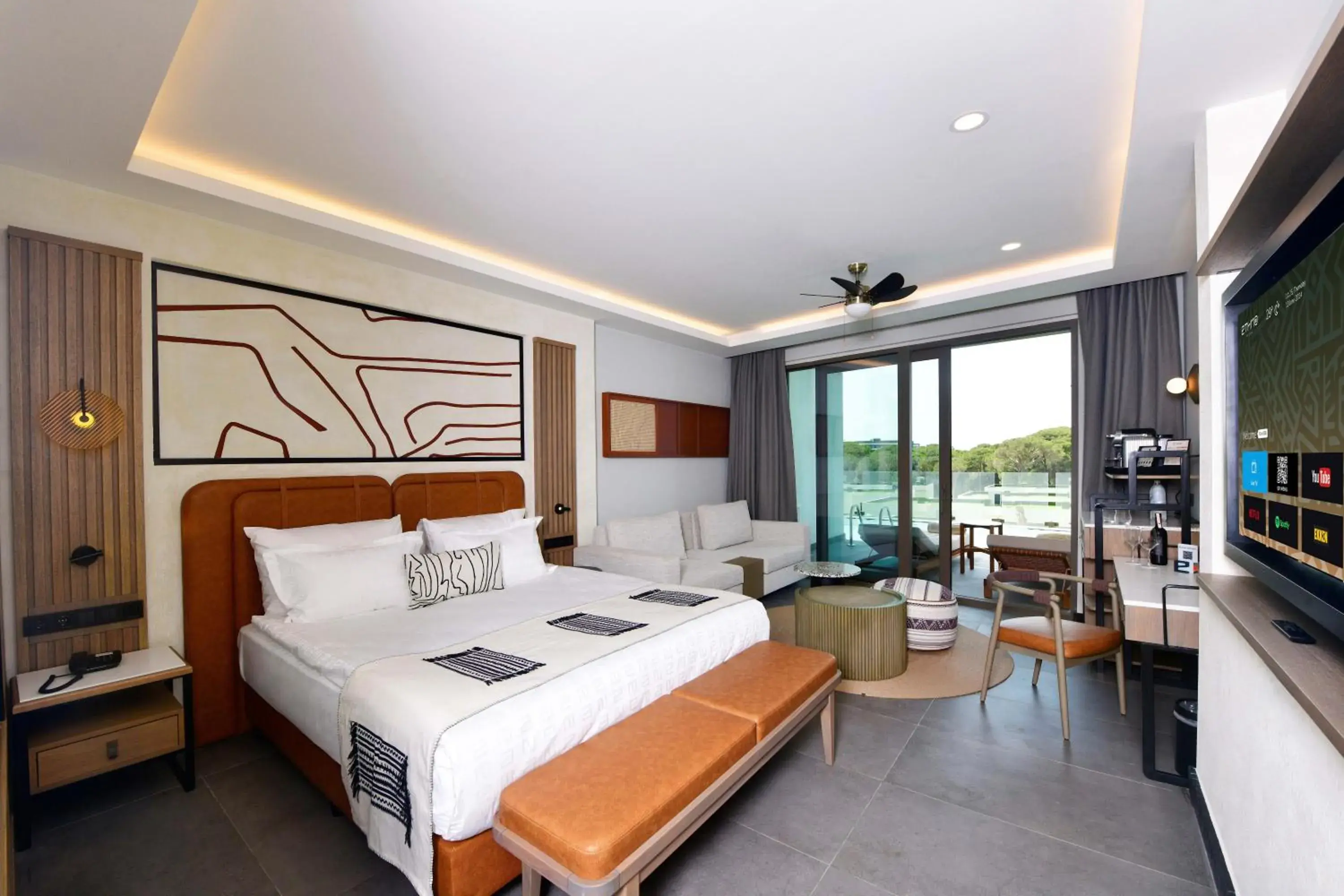 Deluxe Swim Up Forest View in Ethno Belek Deluxe Swim Up Forest View in Ethno Belek