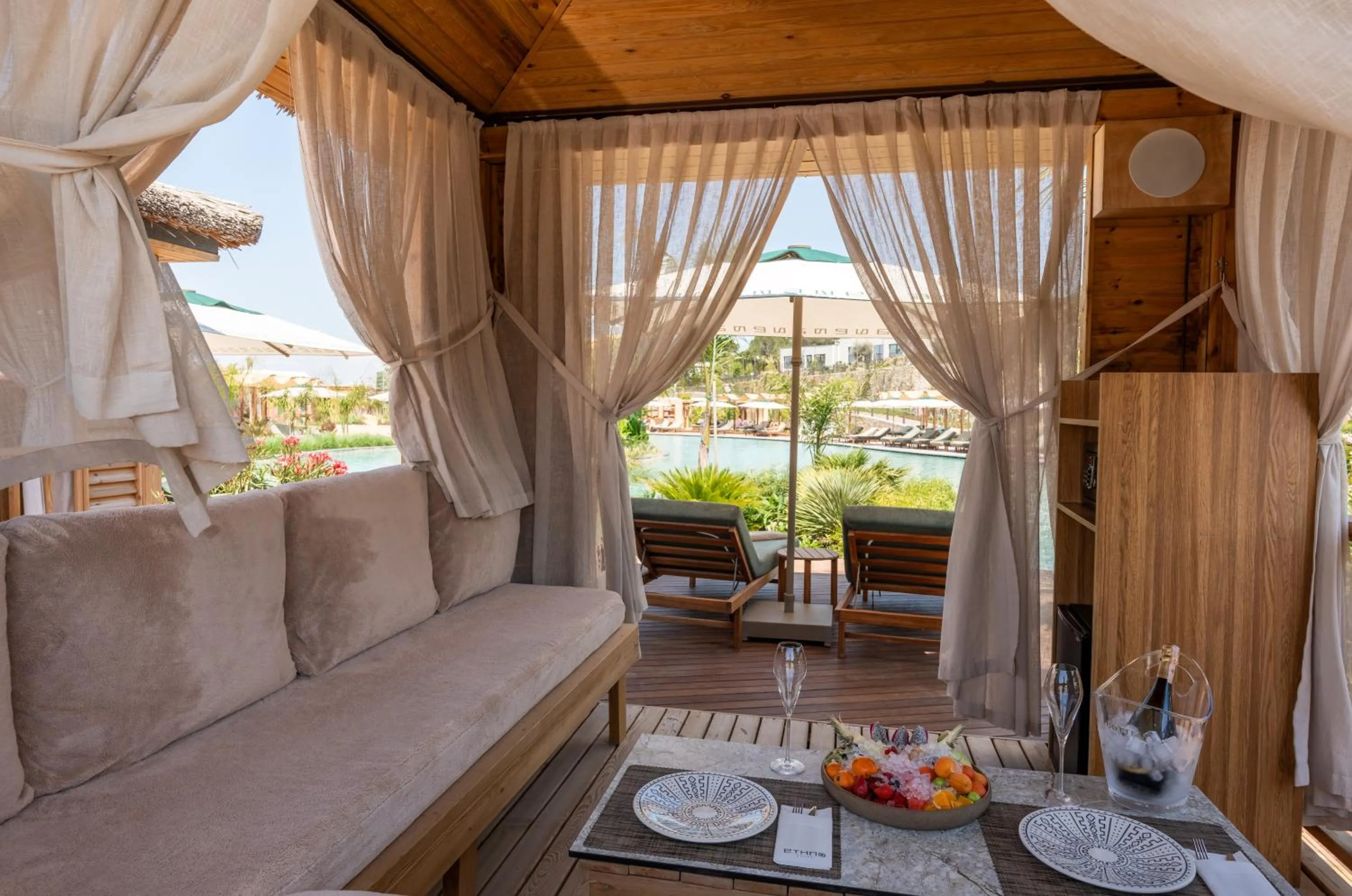 Swimming pool in Ethno Belek