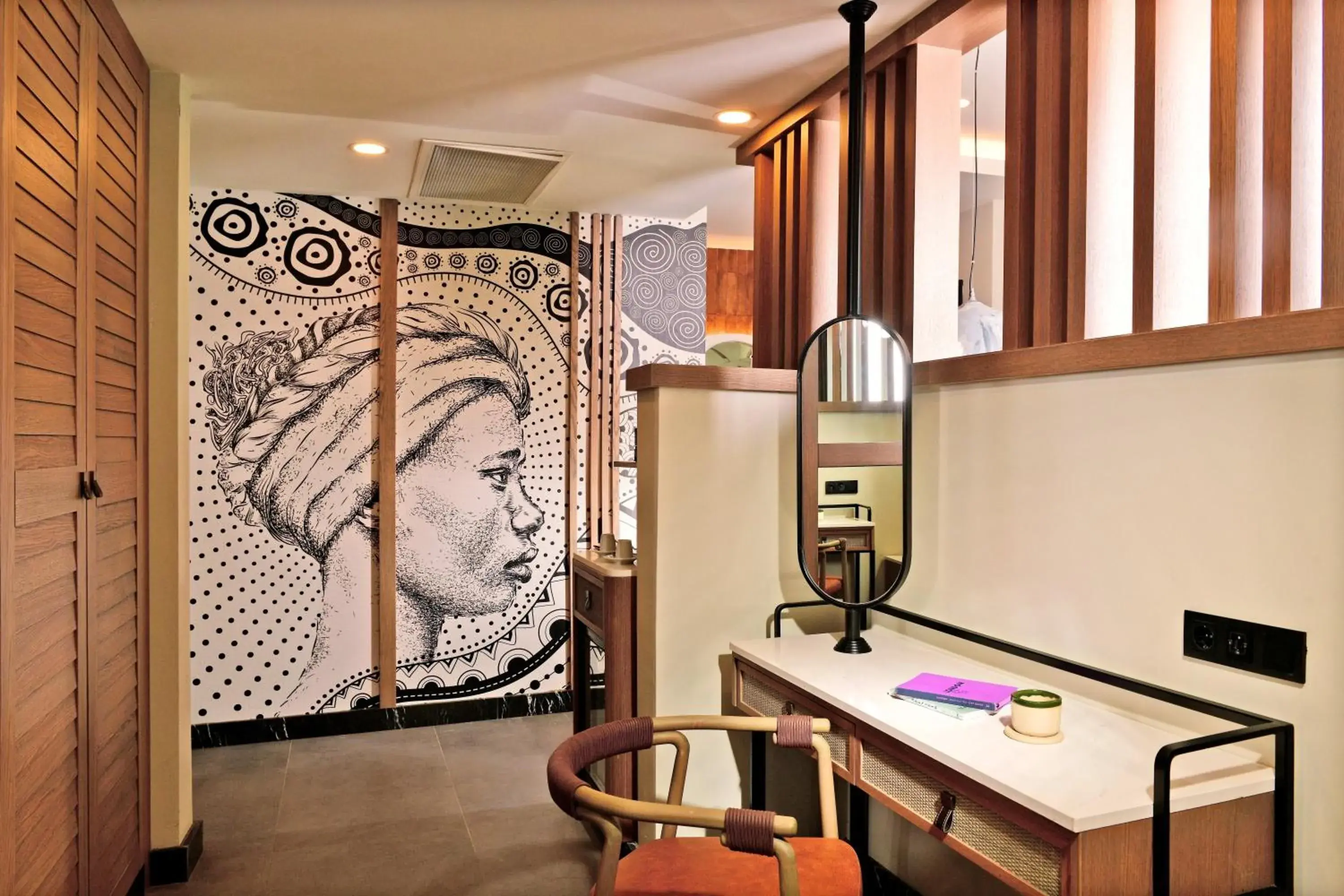 Superior Jacuzzi Swim Up Room Forest View in Ethno Belek Superior Jacuzzi Swim Up Room Forest View in Ethno Belek