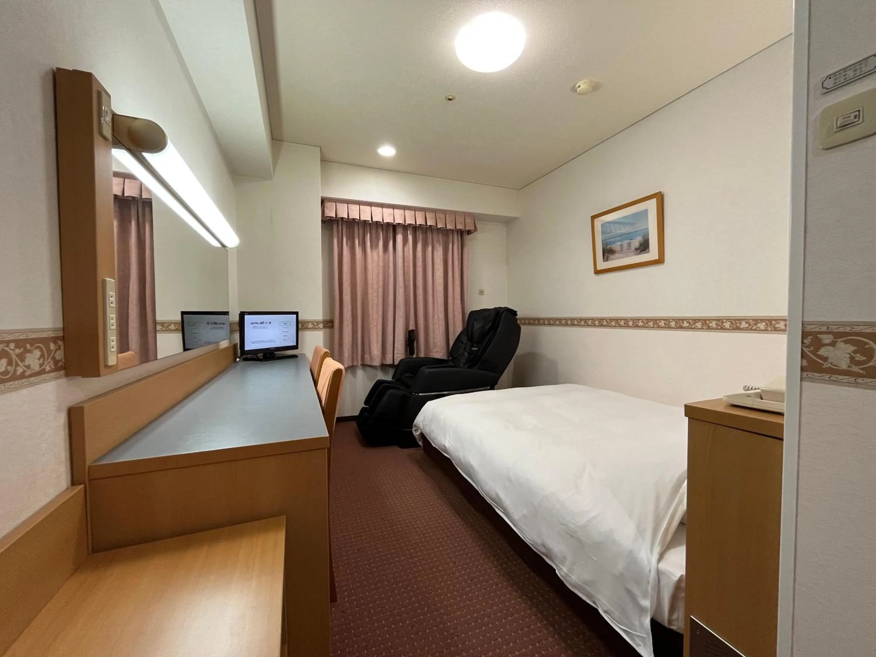 Bed in Hotel Alpha-One Miyoshi