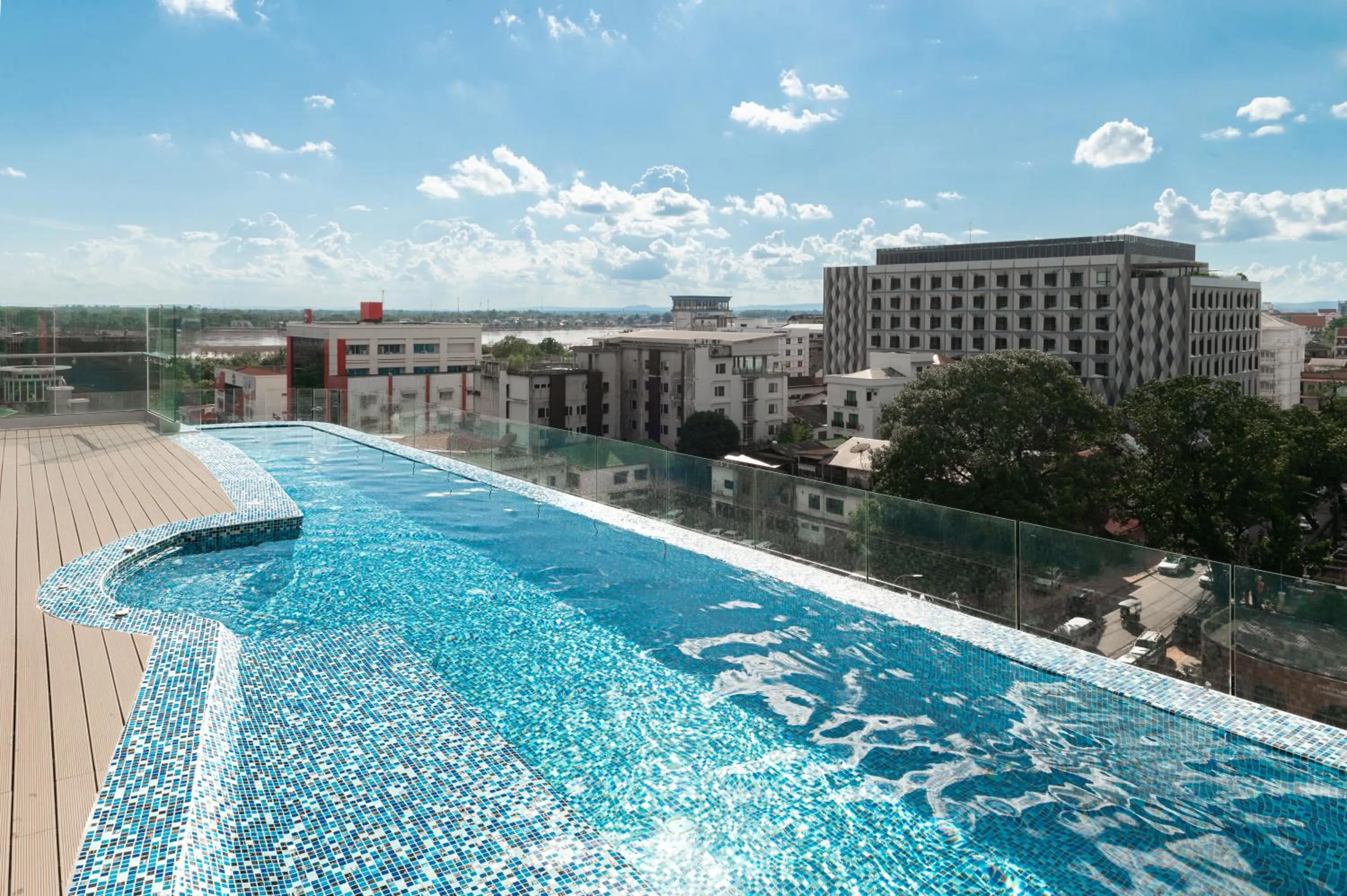 Swimming pool in COSI Vientiane Nam Phu