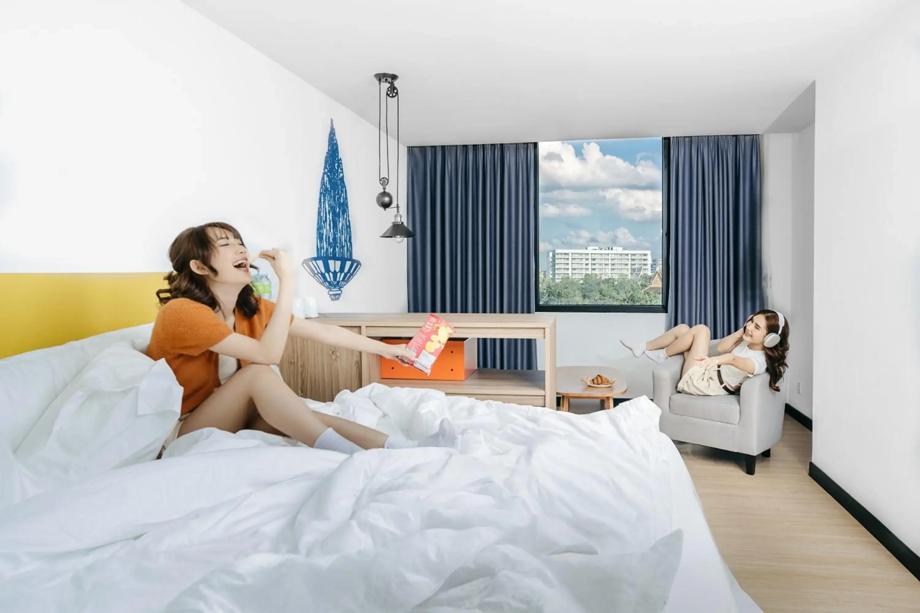 Photo of the whole room, Bed in COSI Vientiane Nam Phu Photo of the whole room, Bed in COSI Vientiane Nam Phu