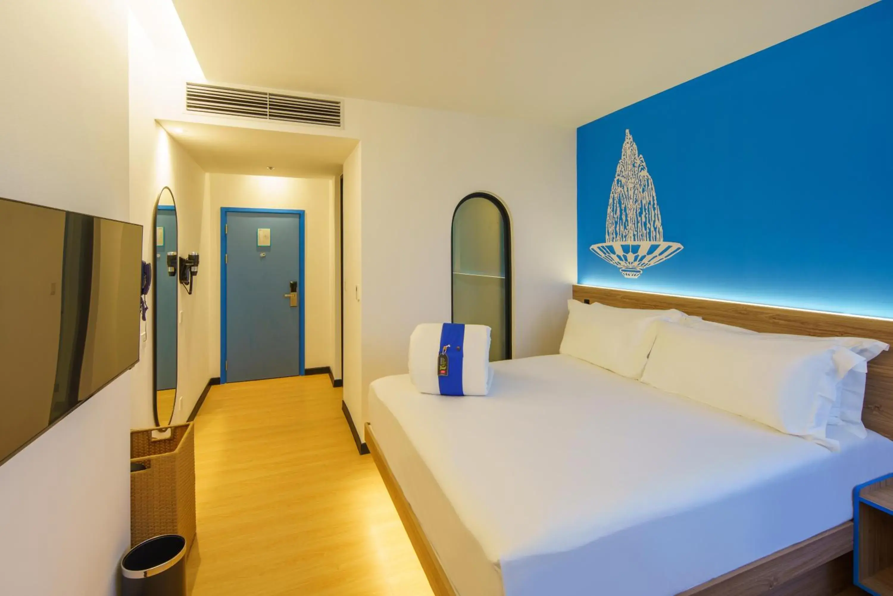 Bed in COSI Vientiane Nam Phu Bed in COSI Vientiane Nam Phu