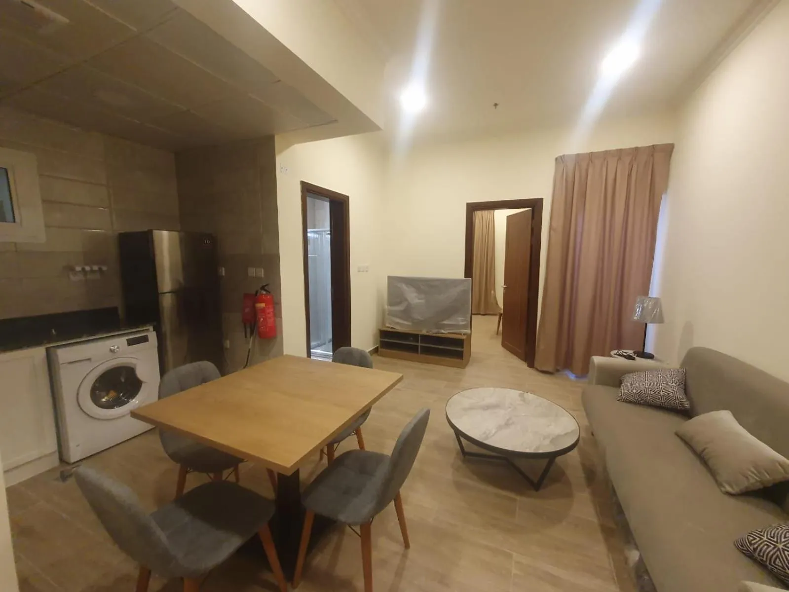Living room in Terminal Inn Fully Furnished Hotel & Apartment- Old Airport