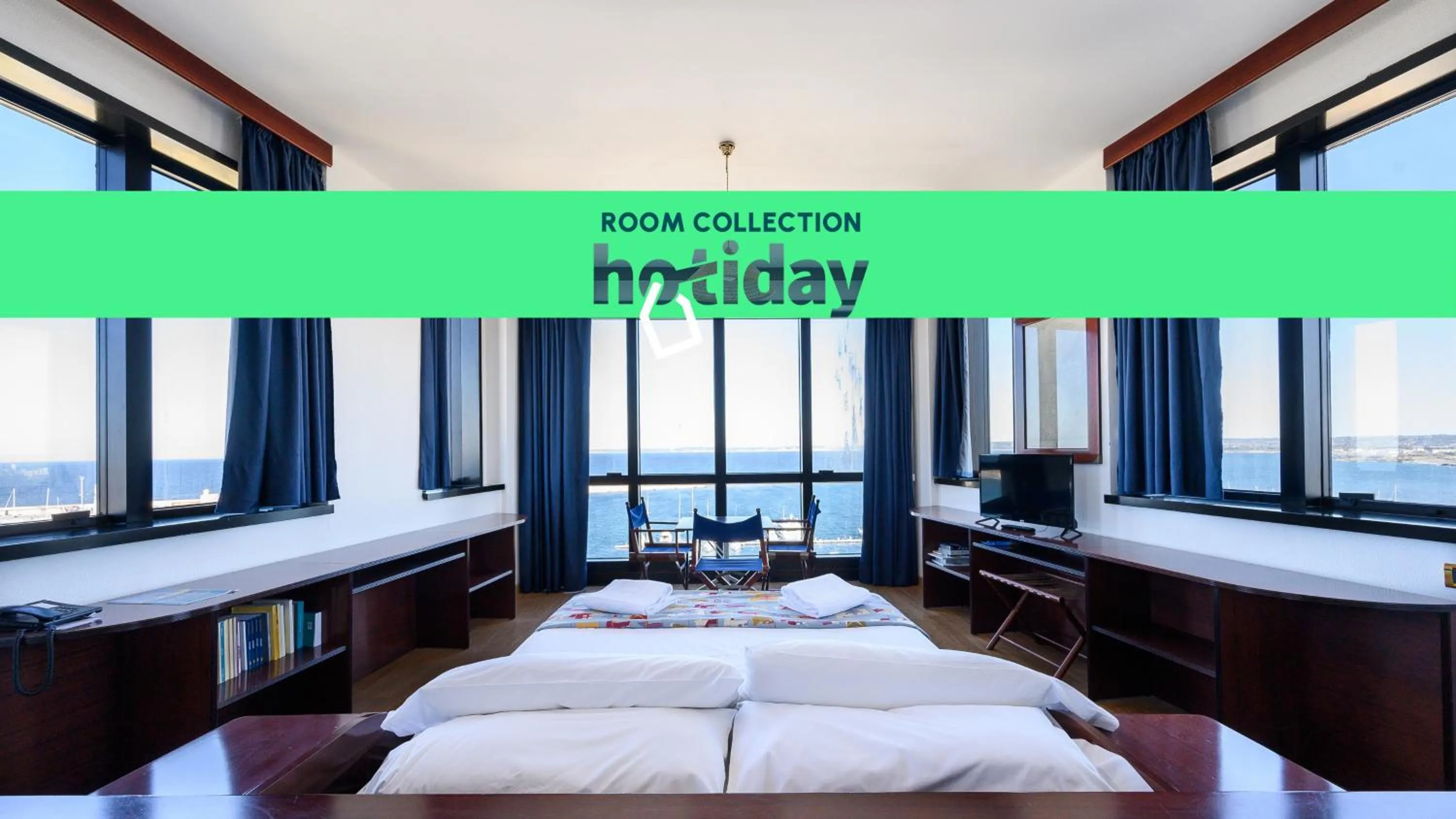 Text overlay, Bed in HOTIDAY Gallipoli Porto